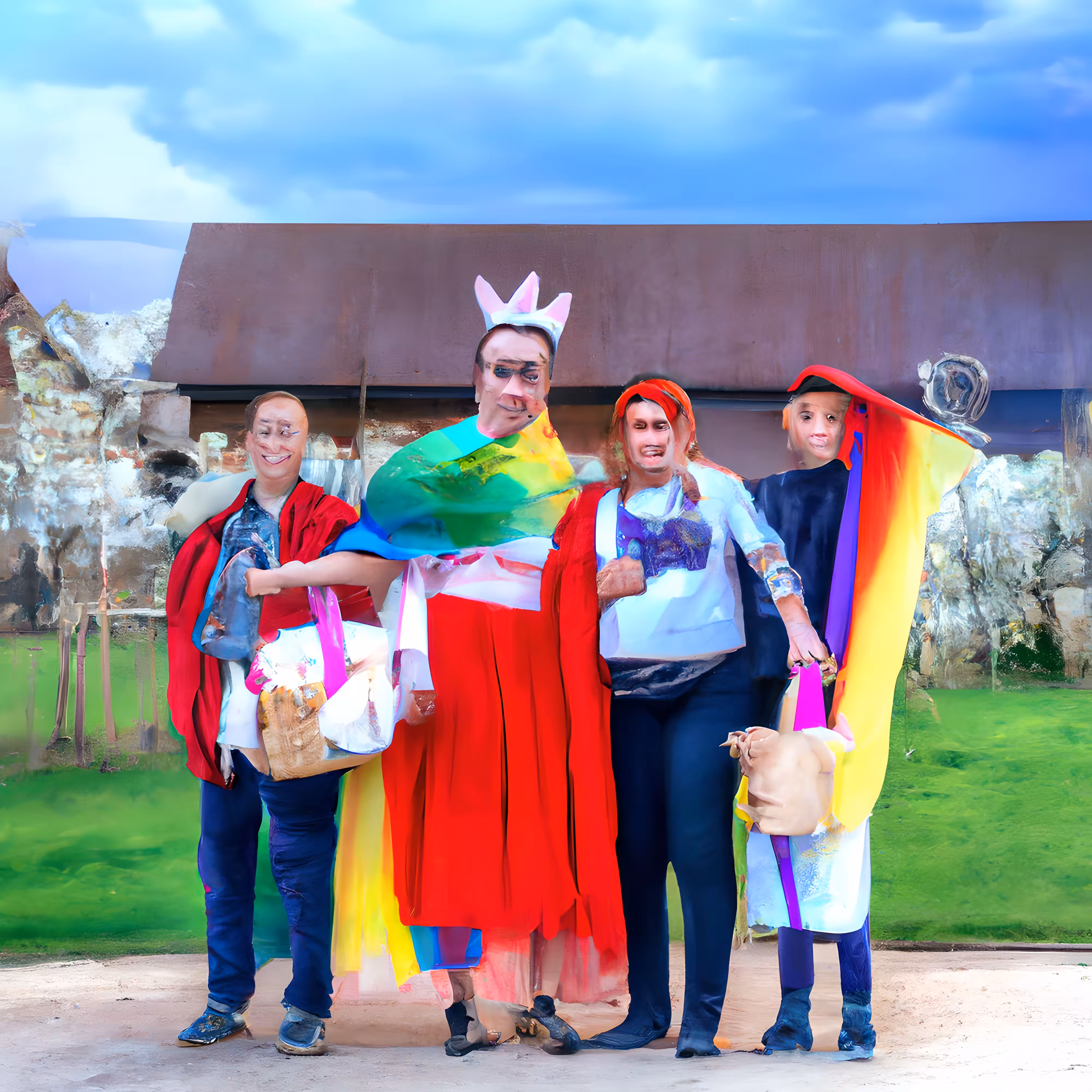 Nonbinary Flag Blessing