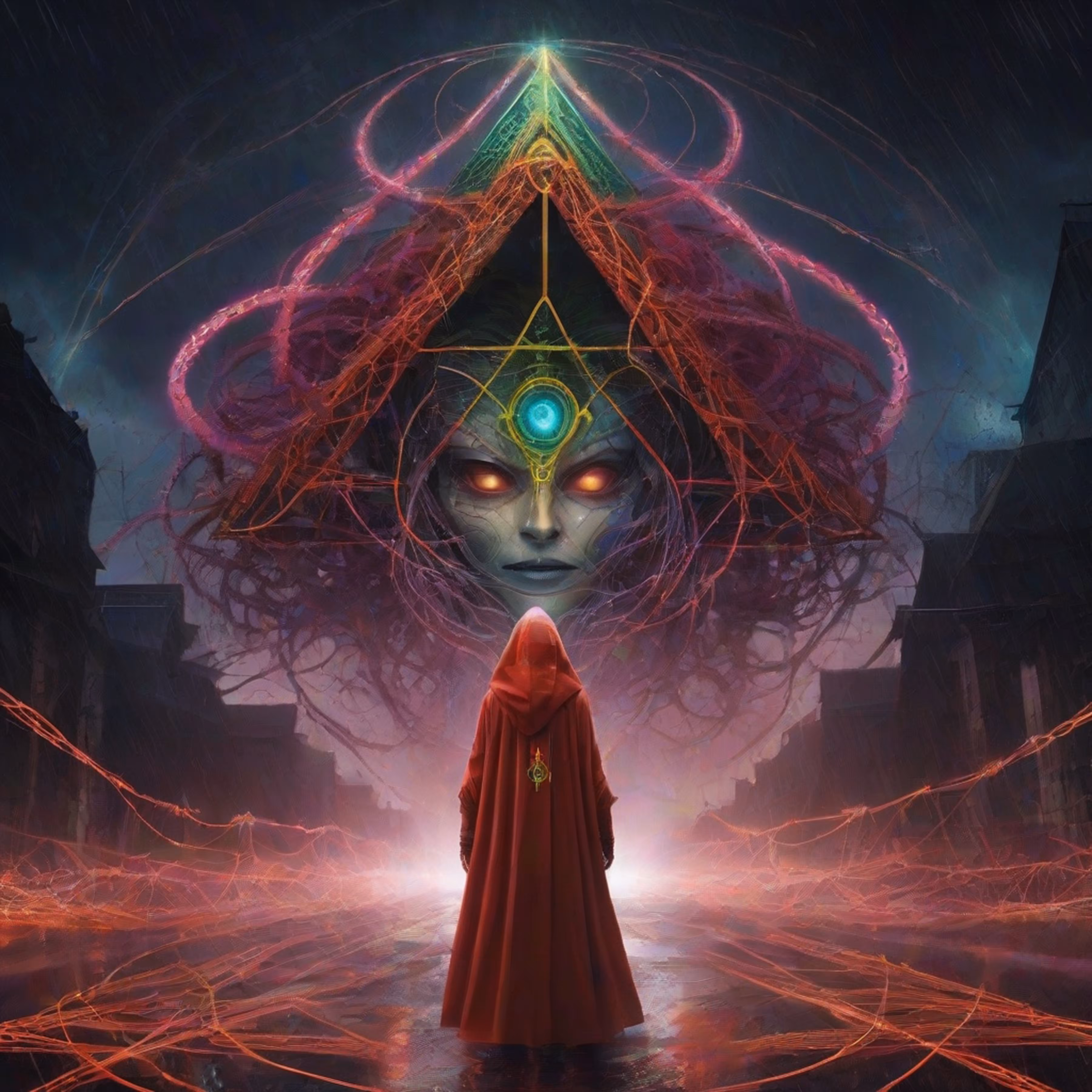Crimson Convergence: Voxena's Journey