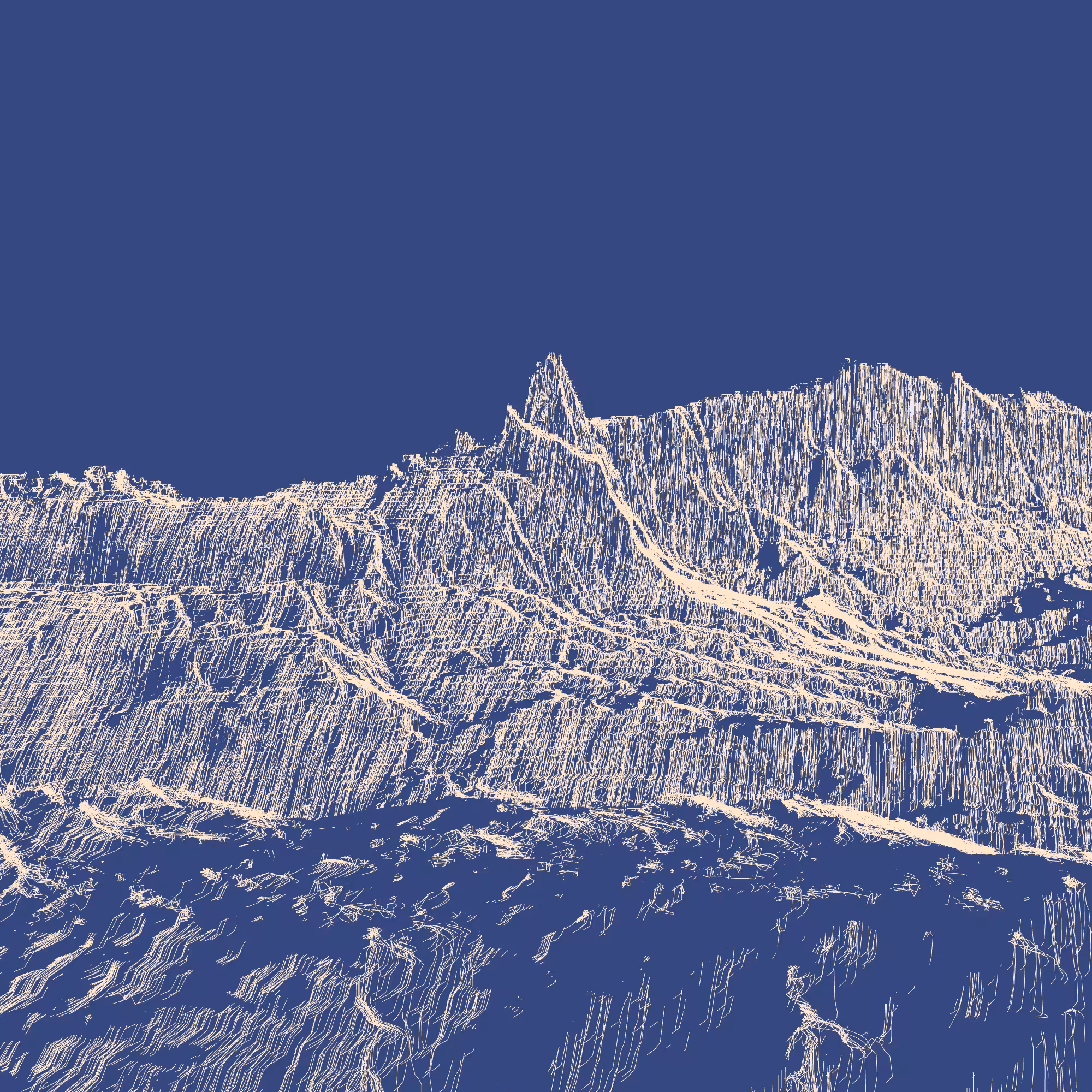Ridge Scribbles #112