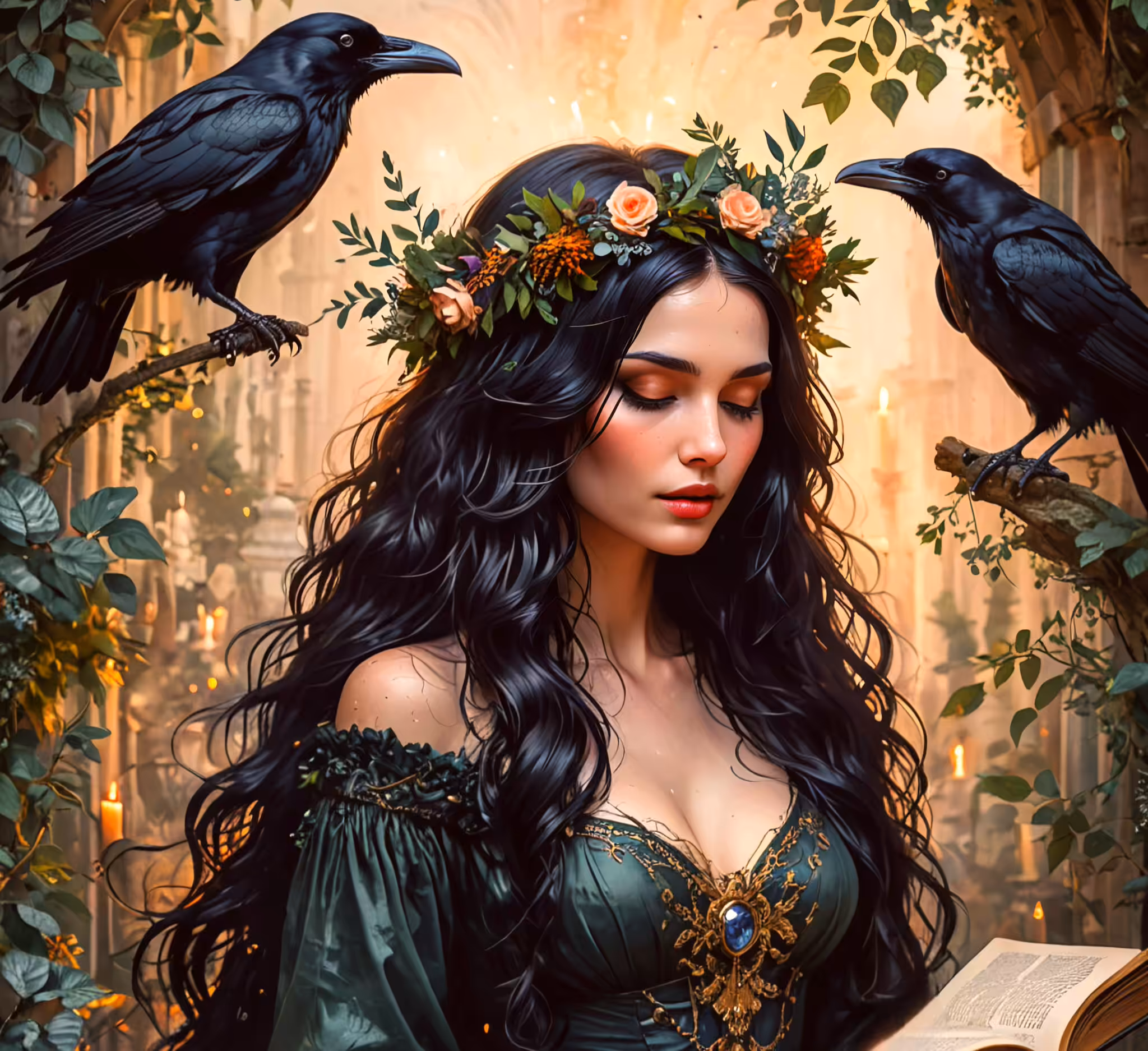 The Lady Who Loves Crows
