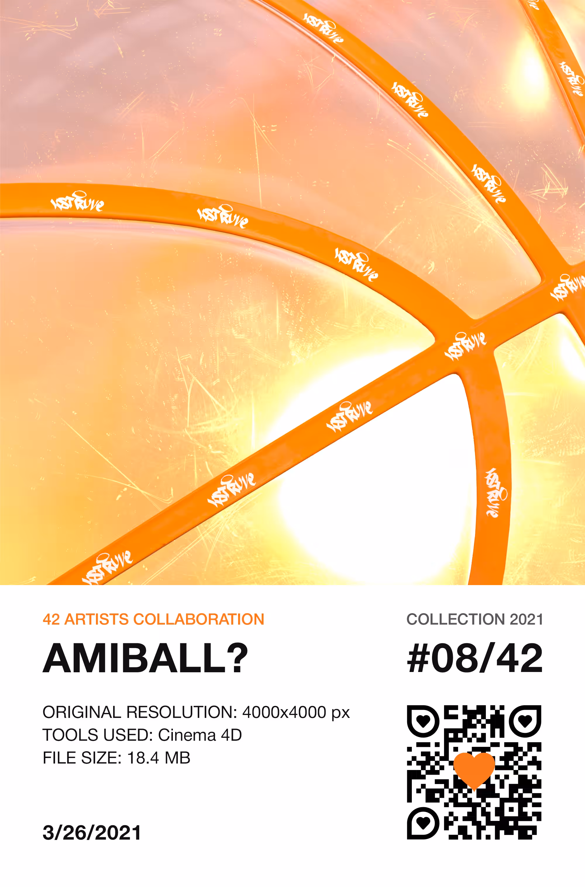 42 Artists Collaboration: 08/42 — AMIBALL?