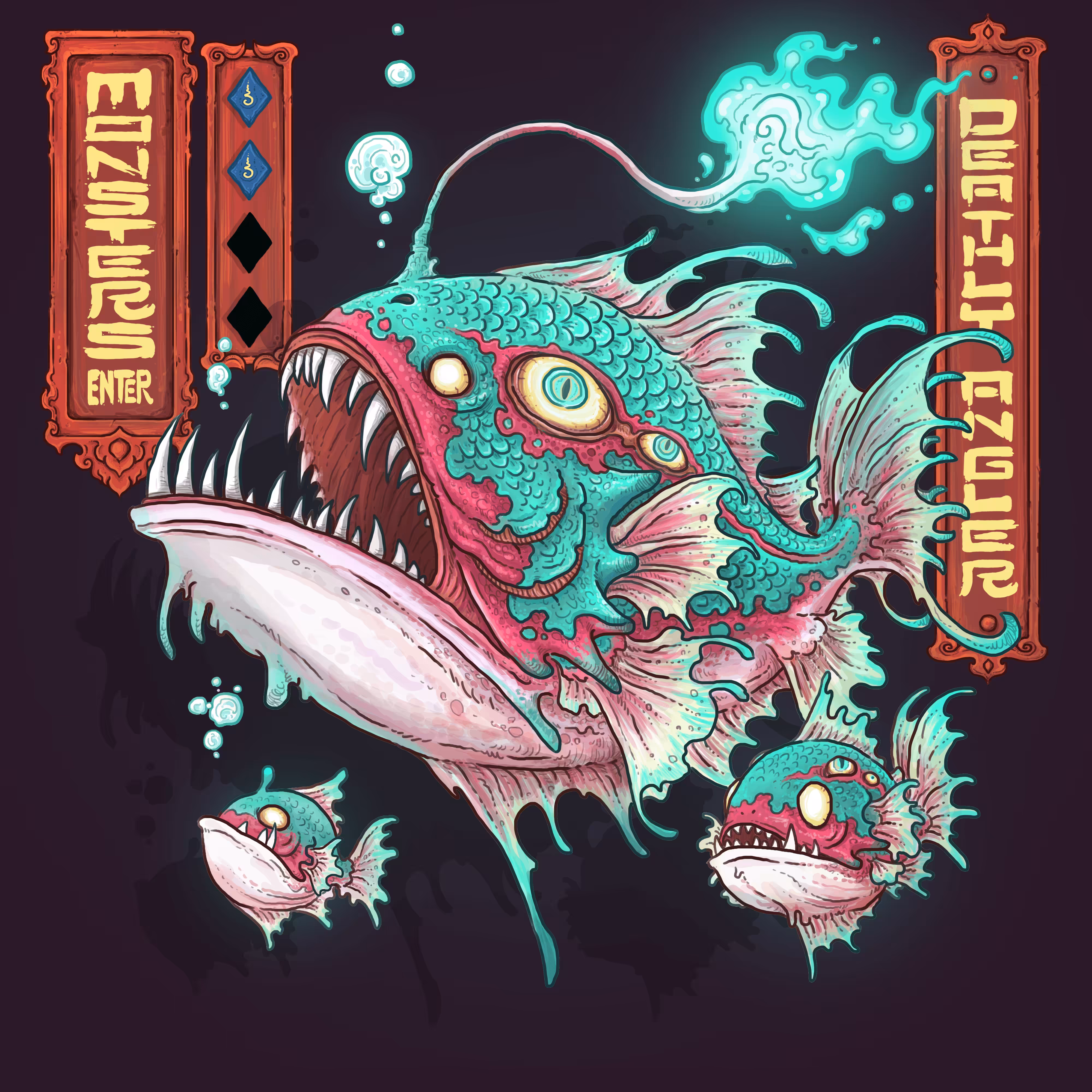 MONSTERS ENTER #027 - Deathly angler [R]
