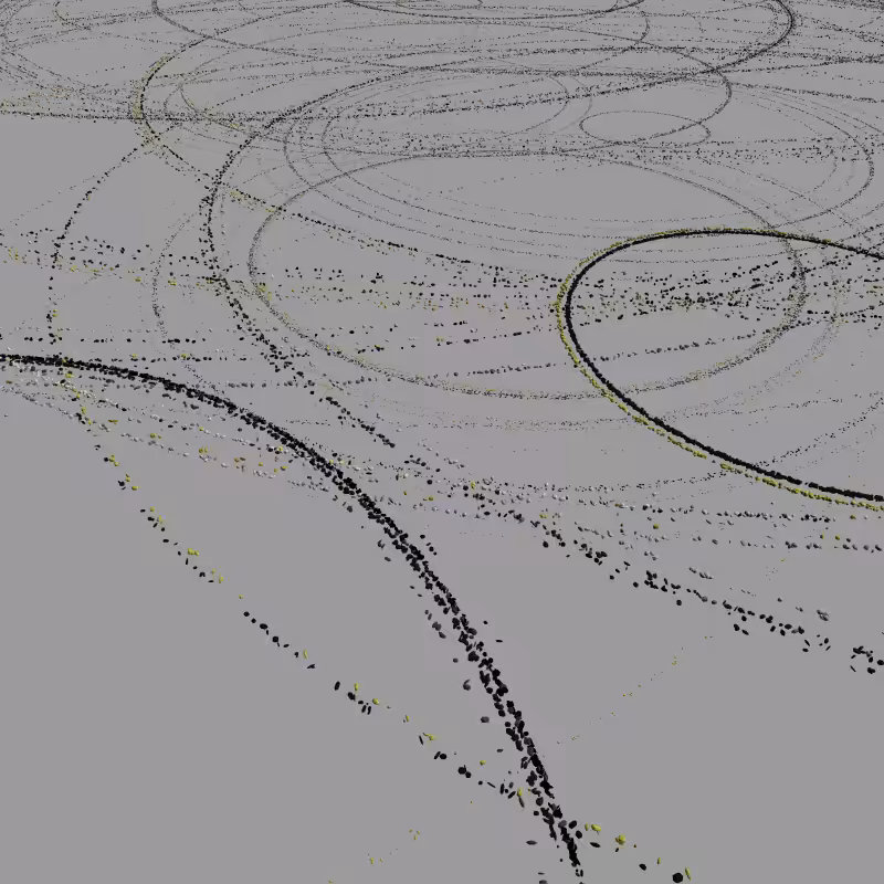 circle drops - 'the passenger' sketches #28