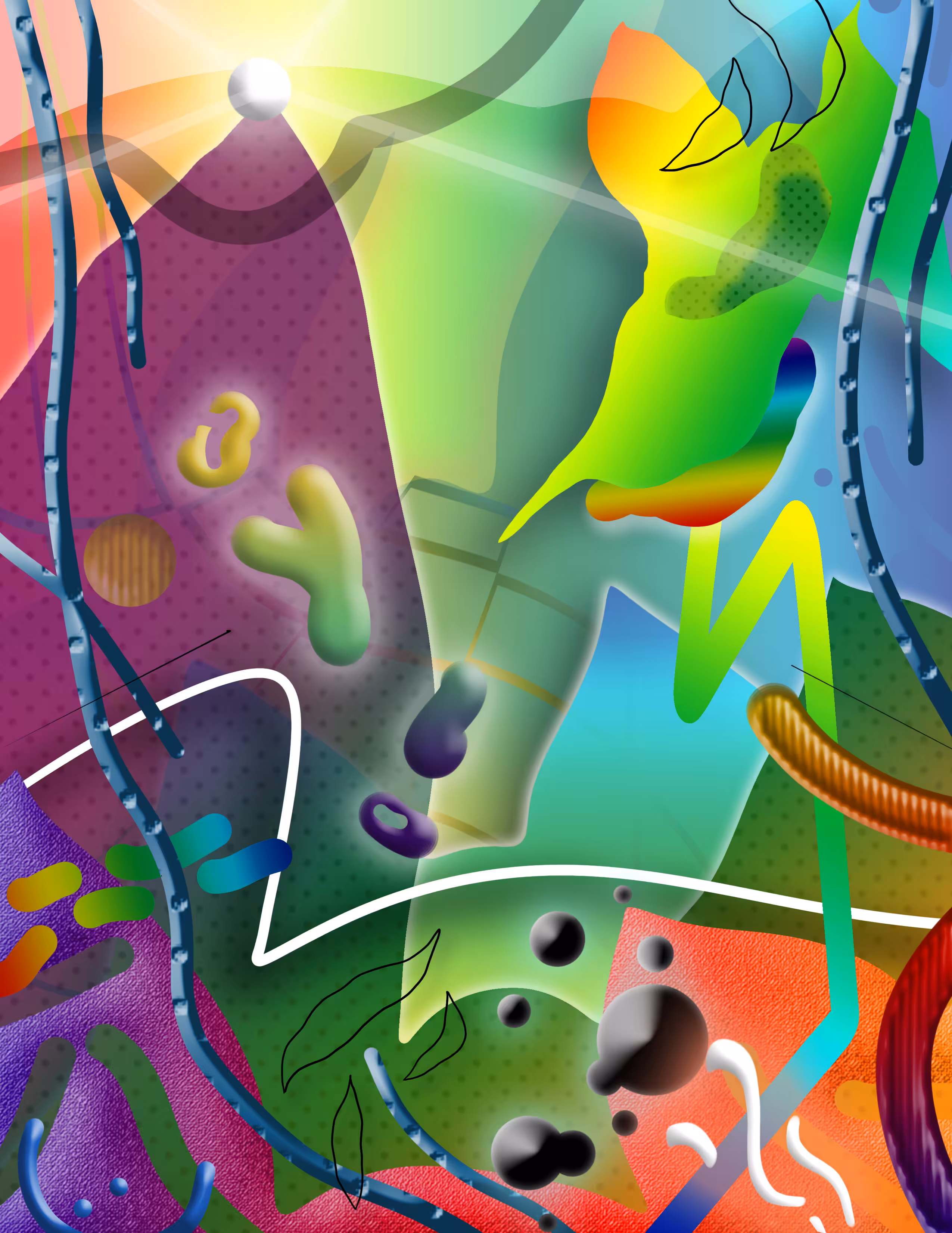 Rainbow Scape #10