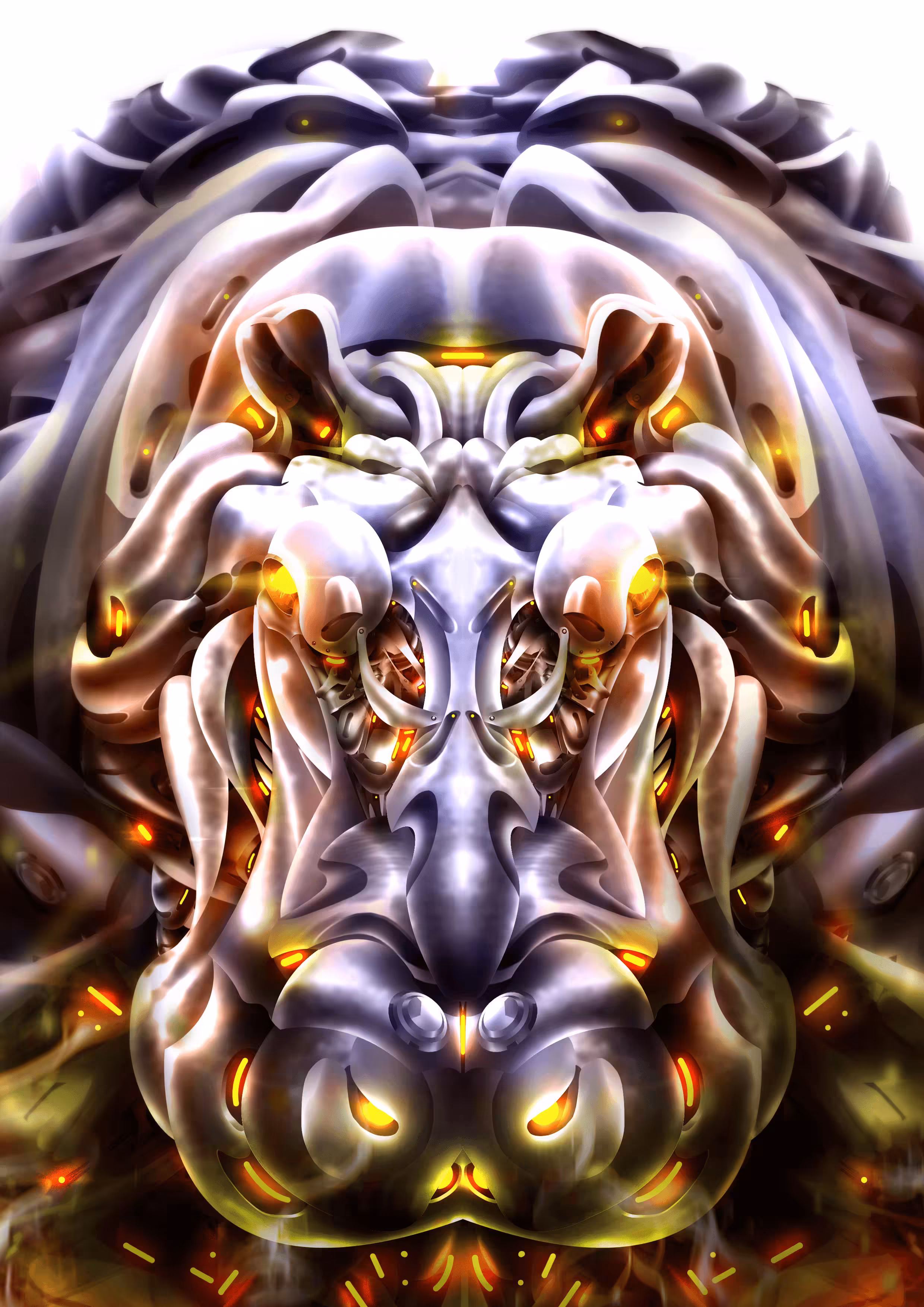 CYBORG HIPPOPOTAMUS #016