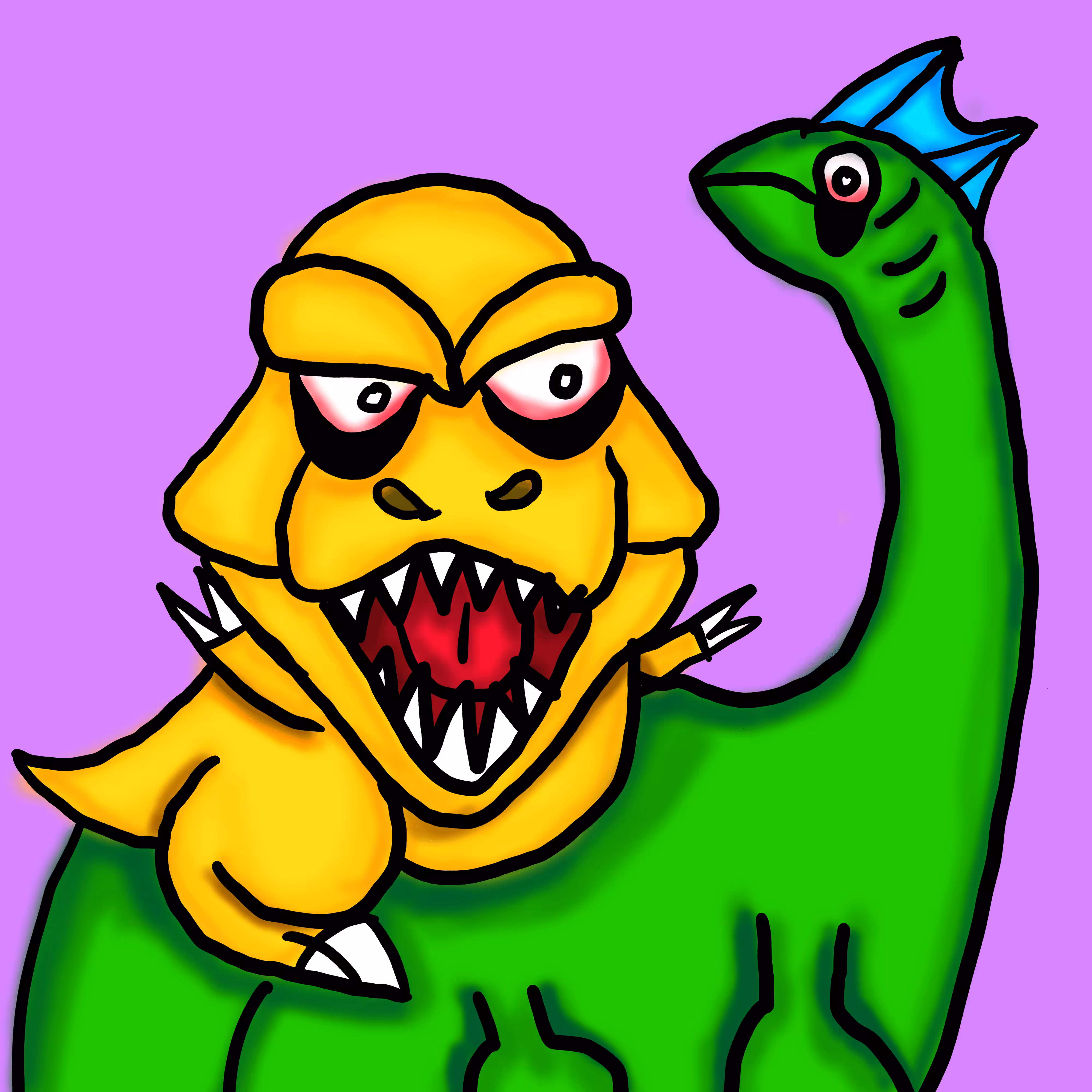 Silly Trex & friends30