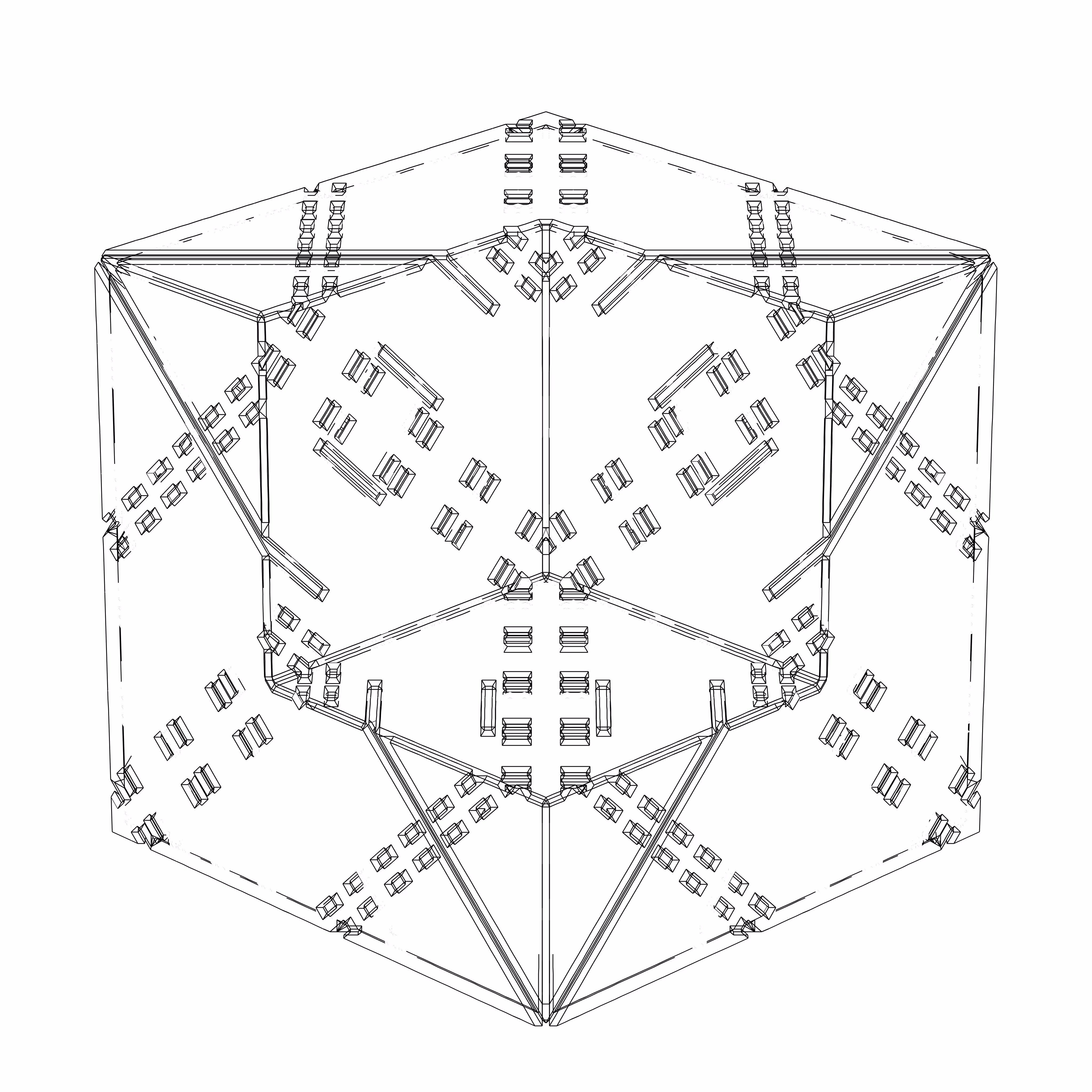 LL21 Alien Art Cube #834