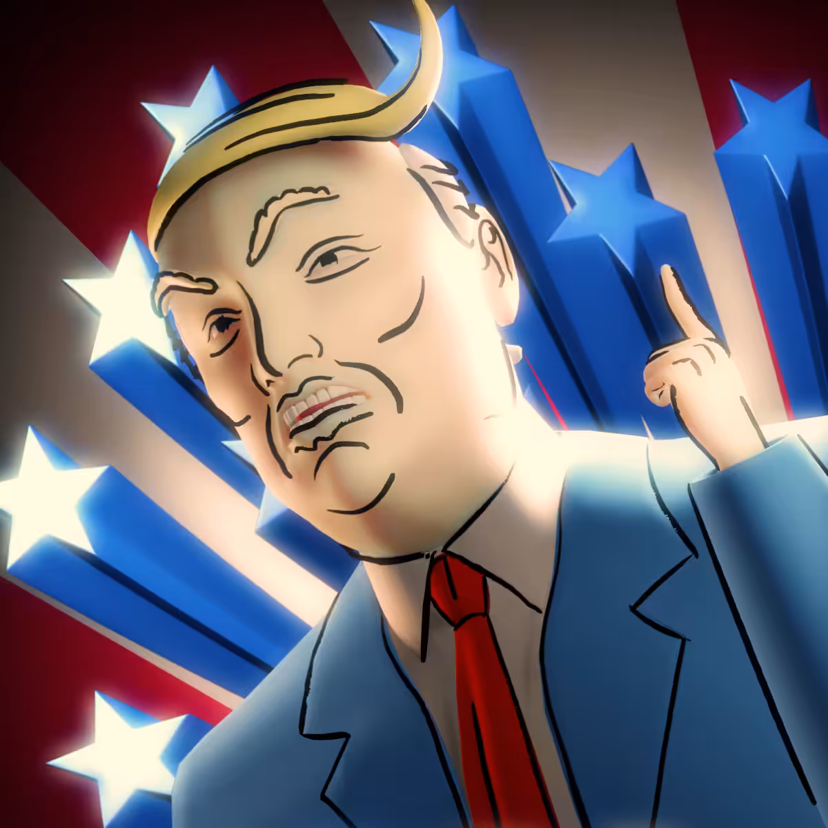 Election Art - Trump Debates