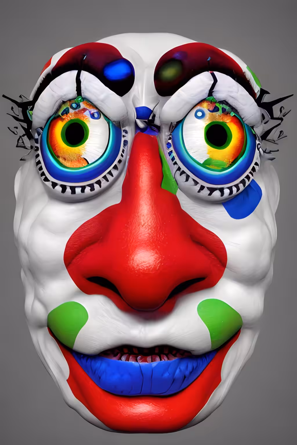 Distorted Faces: Distorted Face #38
