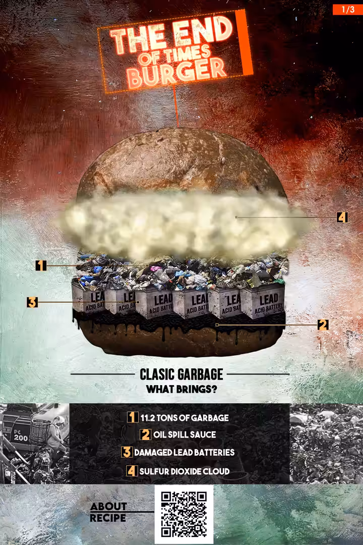 The End Of Times Burger (Clasic Garbage)