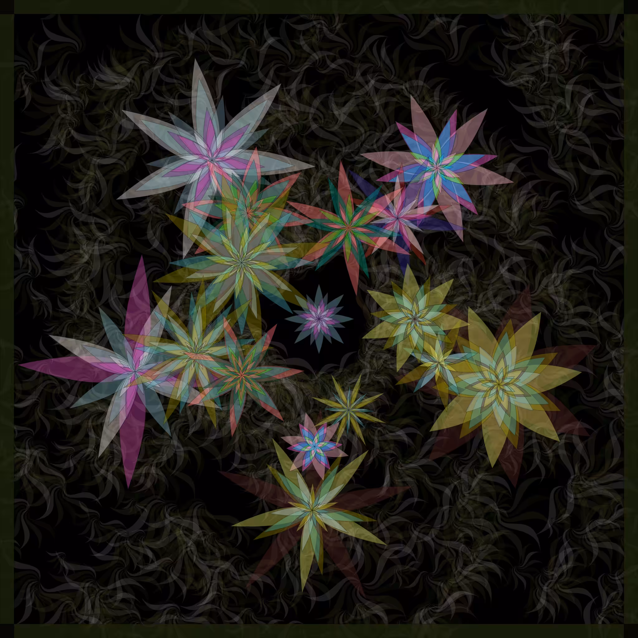 Bezier Garden #28