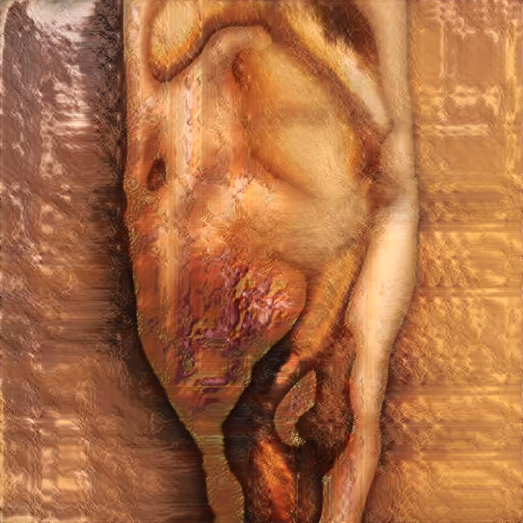 AI Generated Nude Portrait #7 Frame #37