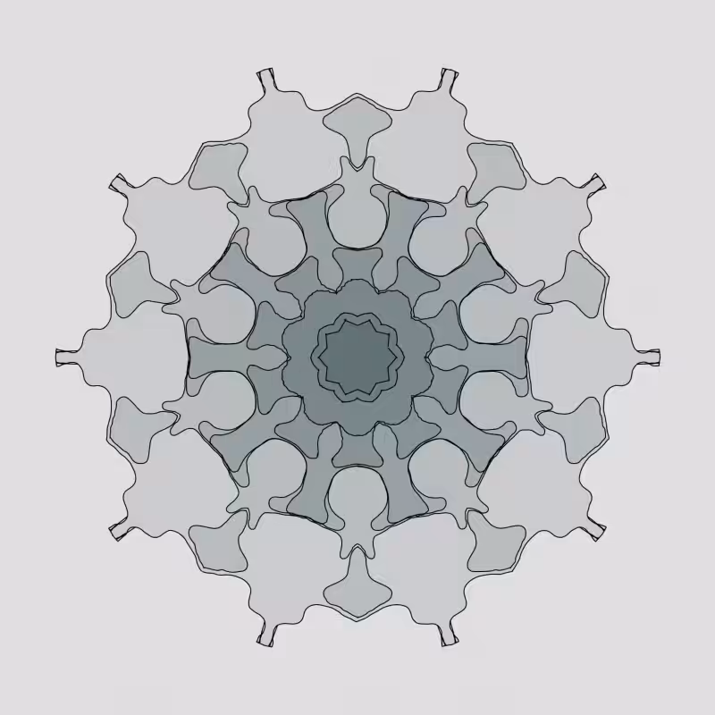 Handdrawn Kaleido #4