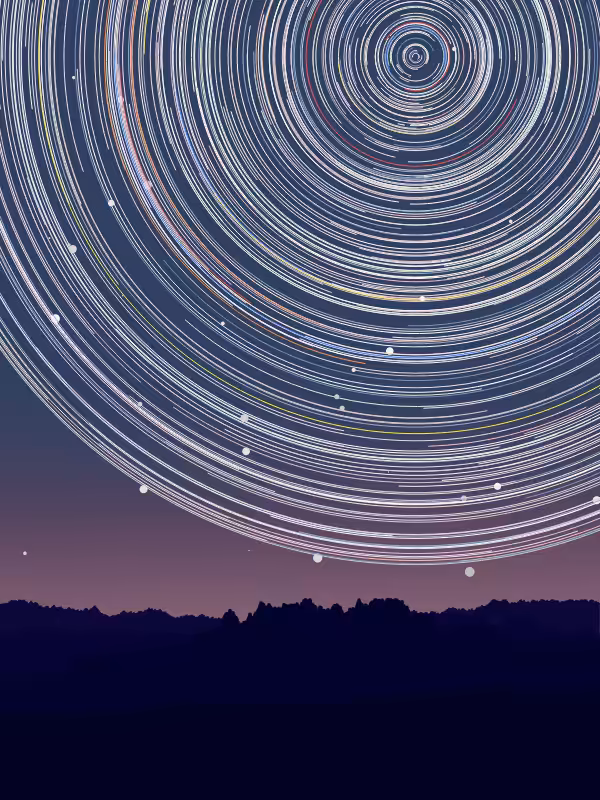 Starry Trail #86