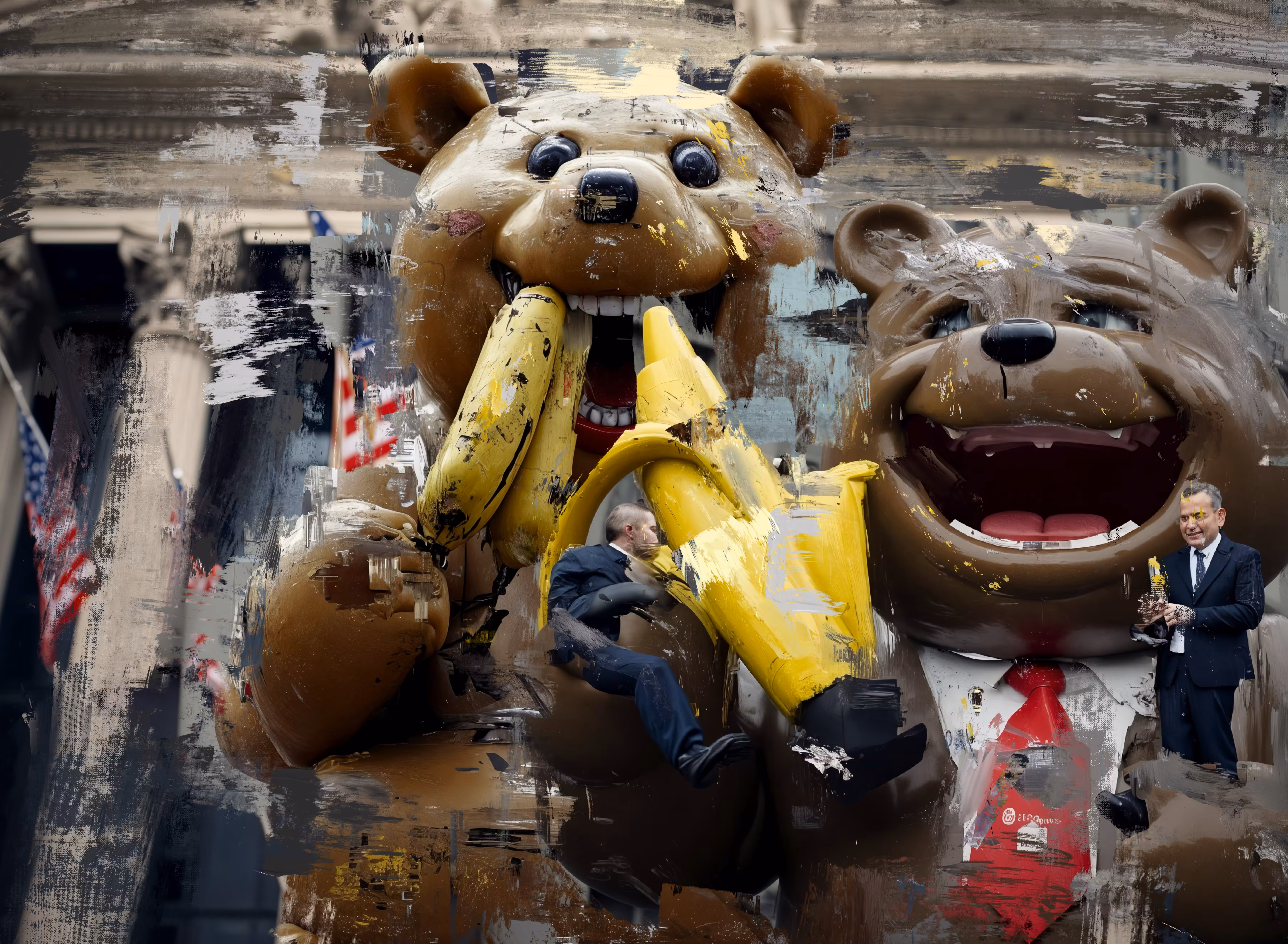 Banana Zone Munching Bears