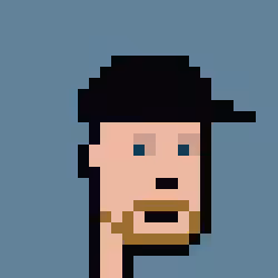 CloudWhite cryptopunk portrait