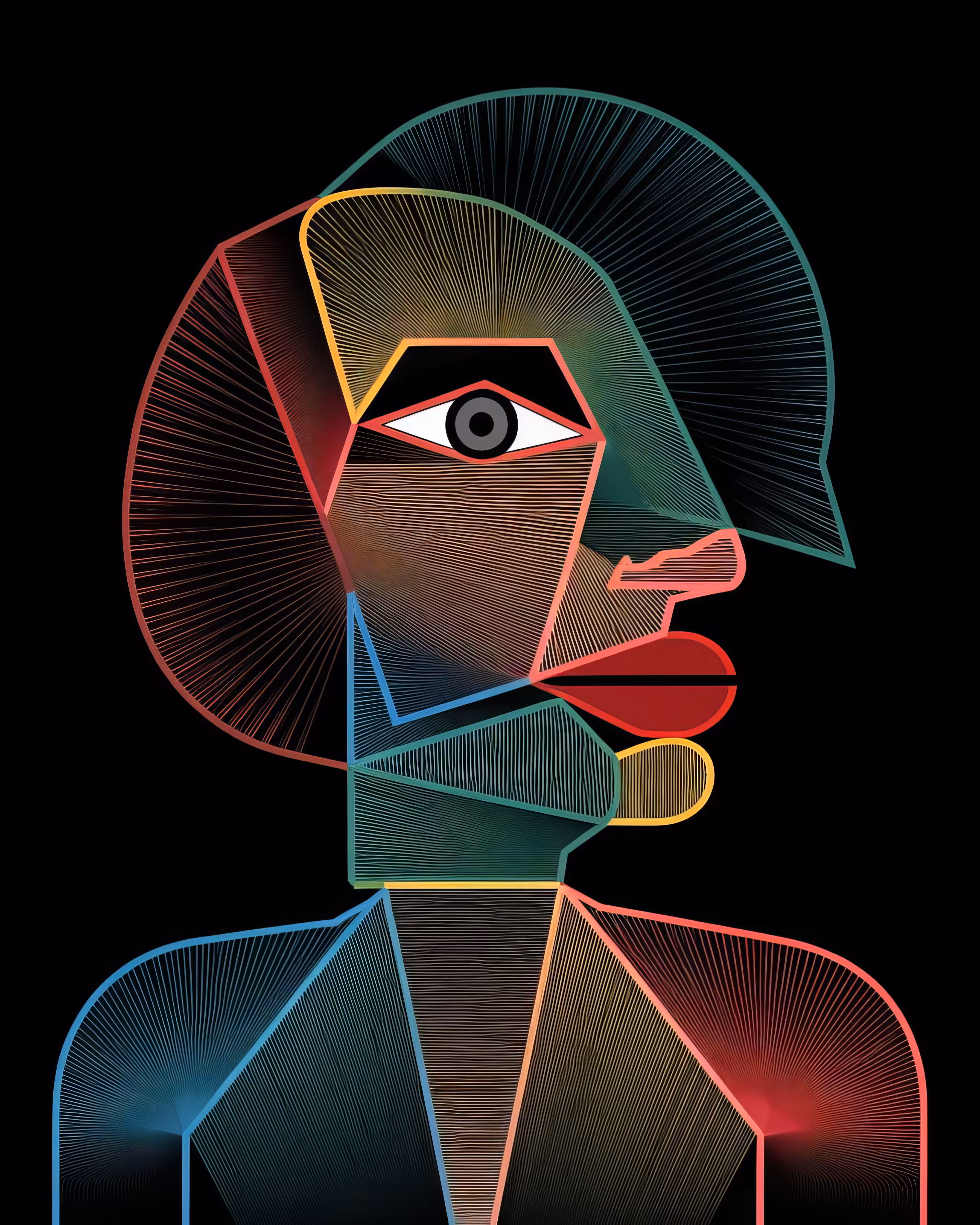 Prismatic Portrait