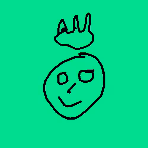 Basquiat Doodles: Basquiat #1587