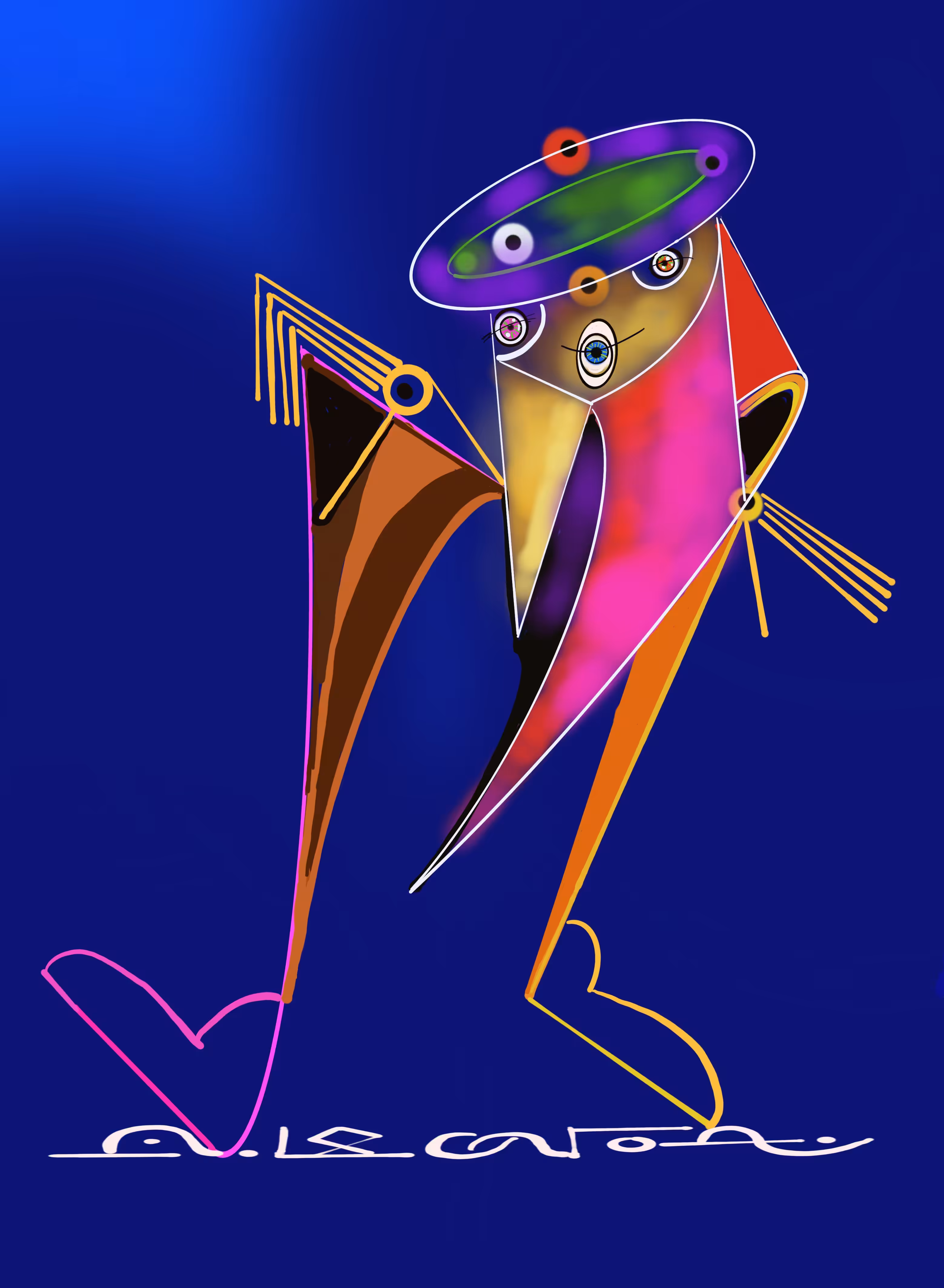 AI Transformable Dancer, Bodhisattva Puxian