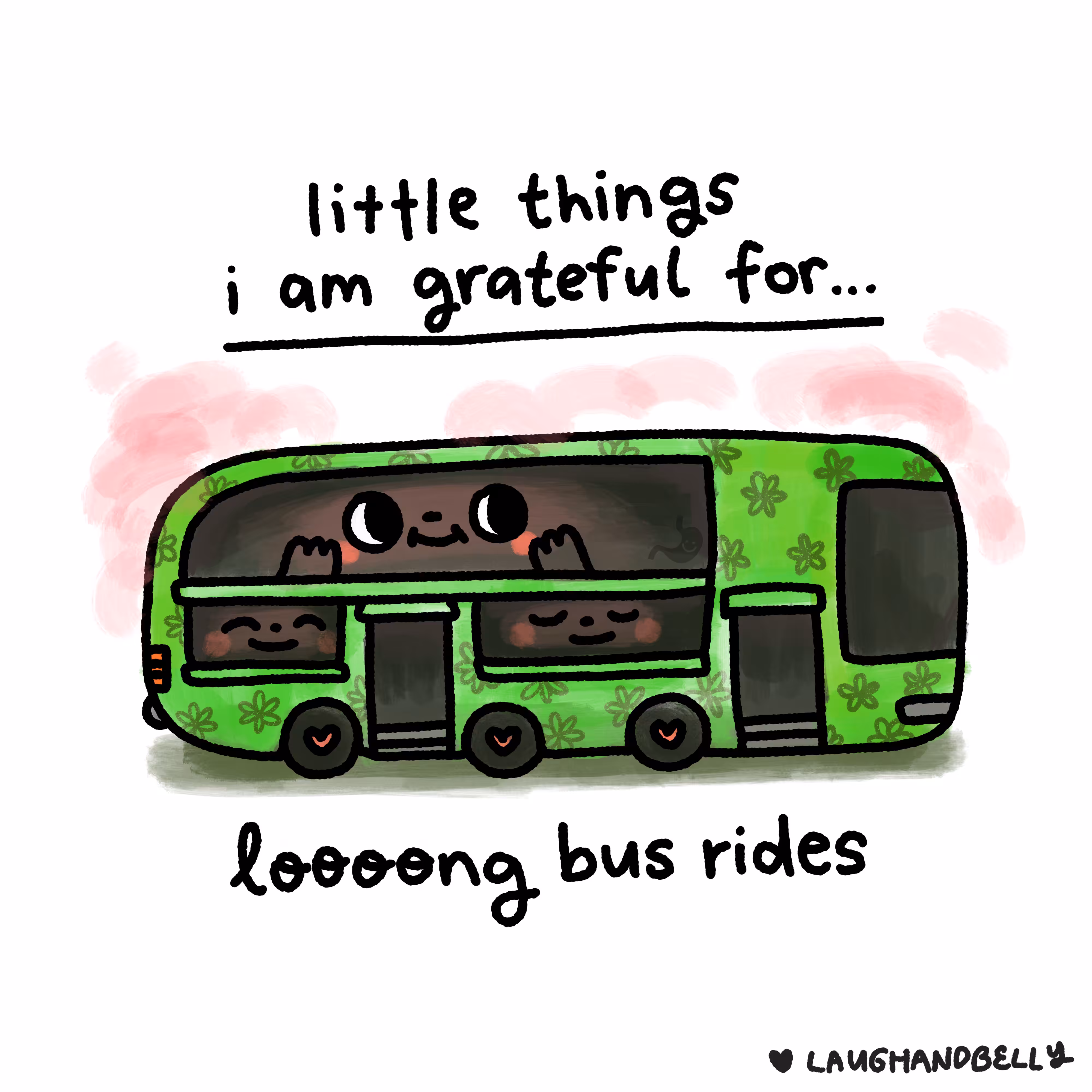 little things i am grateful for: Loooong Bus Rides