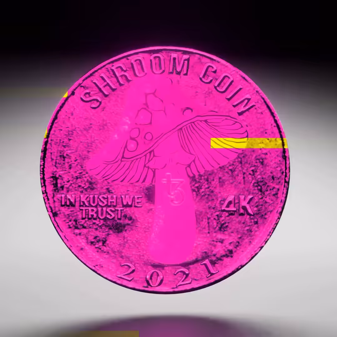 SHROOM COIN 4K by METAMUSHROOMS