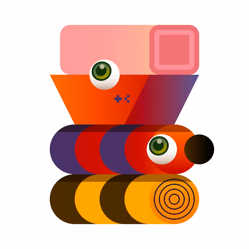 Geometric Monster #7