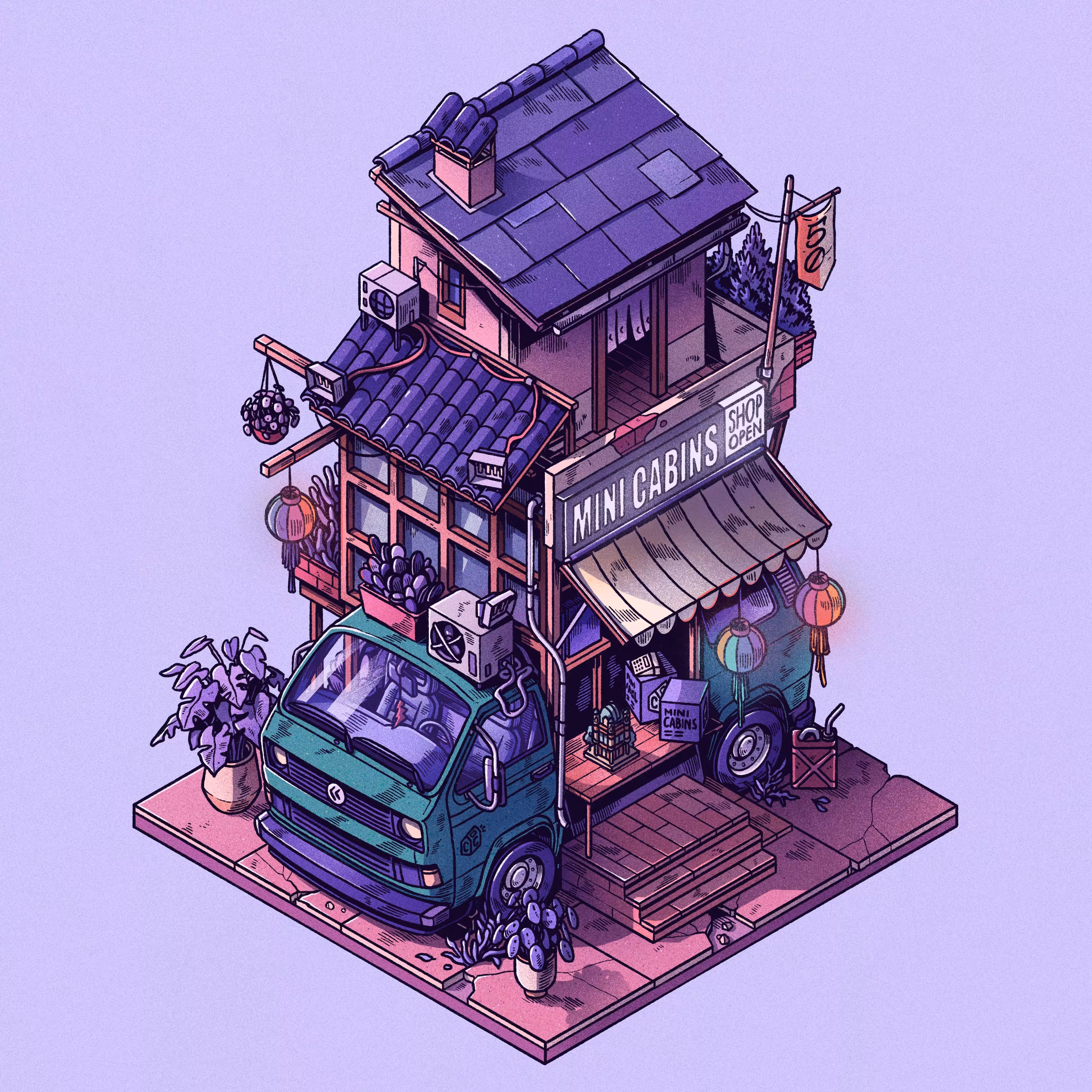 Curious Cabins #50: Caravan #800