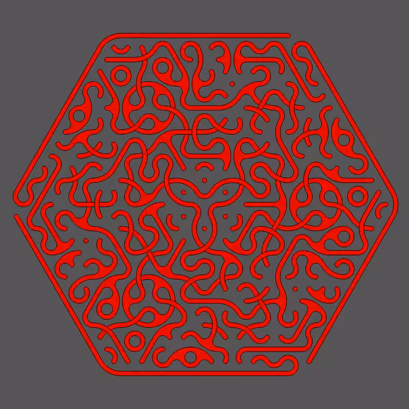 Threefold Symmetry - Dark Variations #264
