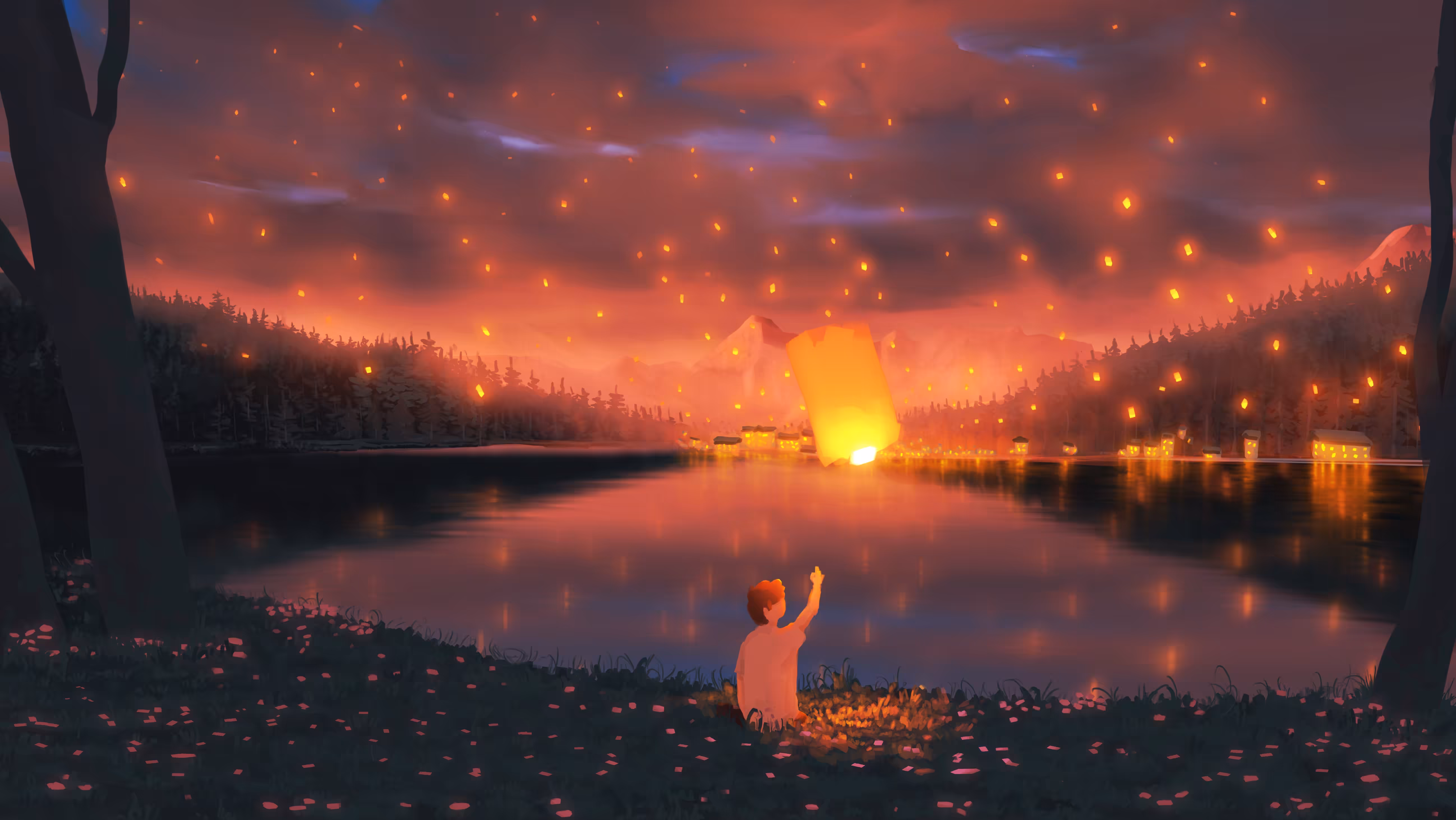 "The Dreamer" - Lantern
