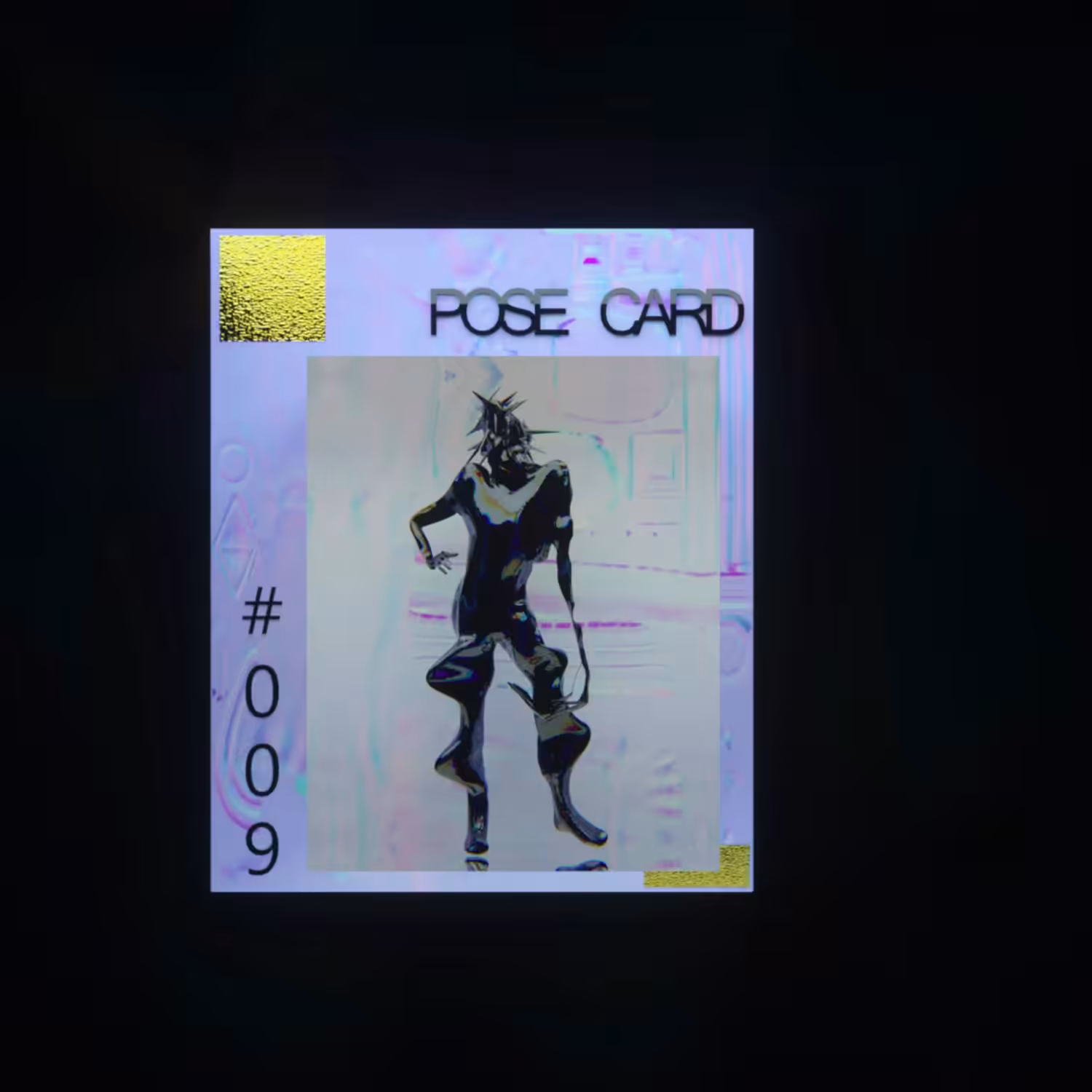POSE CARD #0009