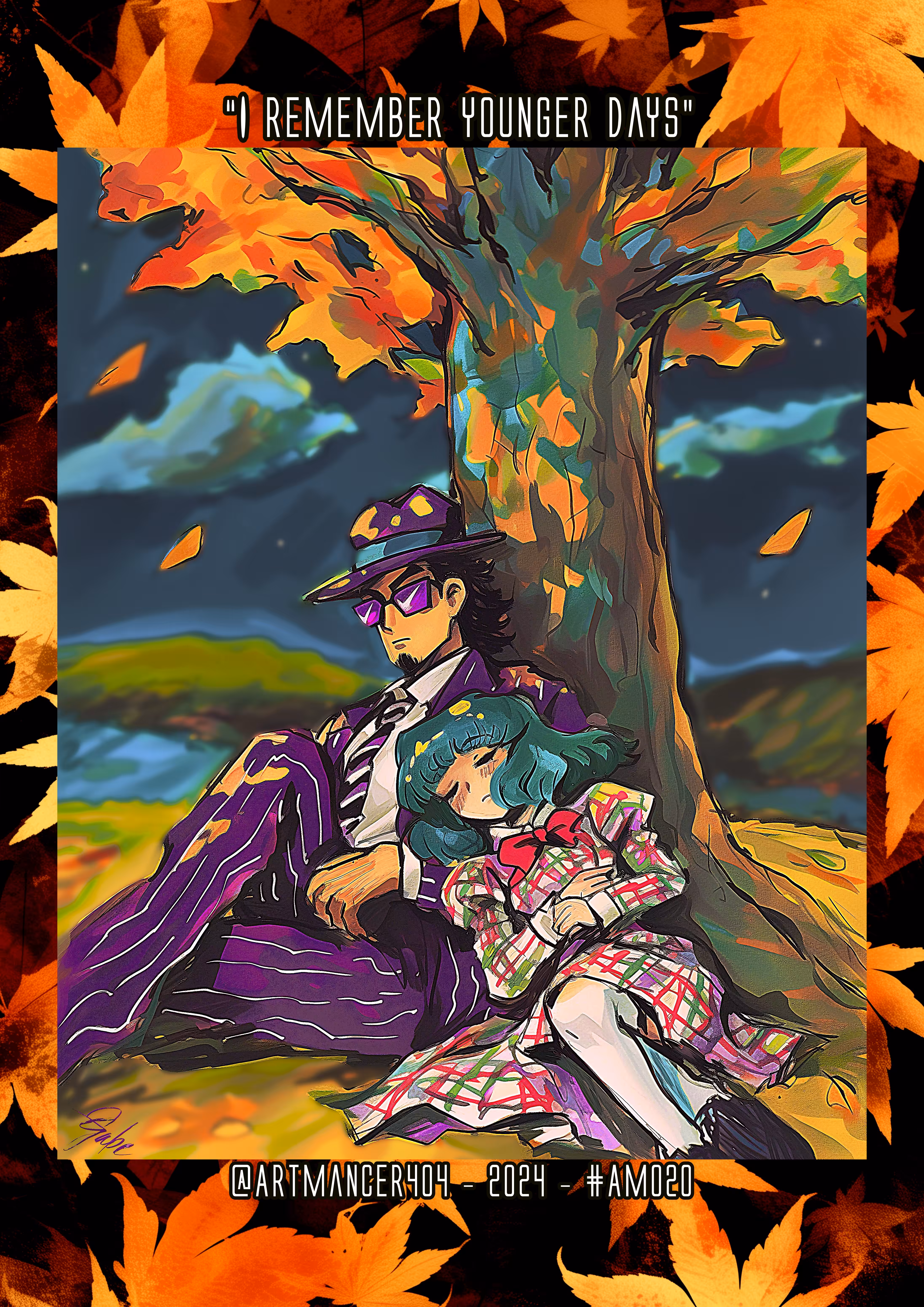 GlitchGang Art Masters: I Remember Younger Days by Artmancer404