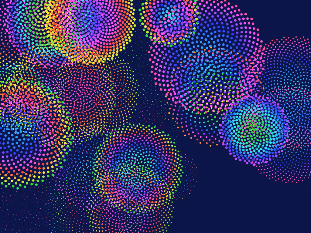 Phyllotactic Fireworks #13