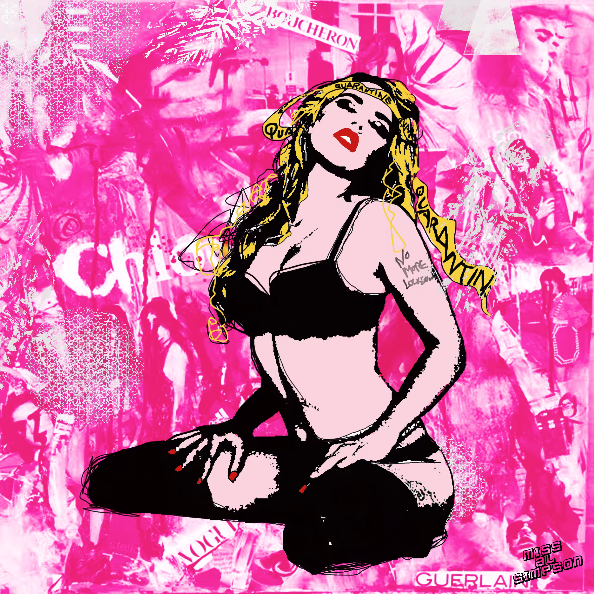 QUARANTINE BLONDE (PINK)