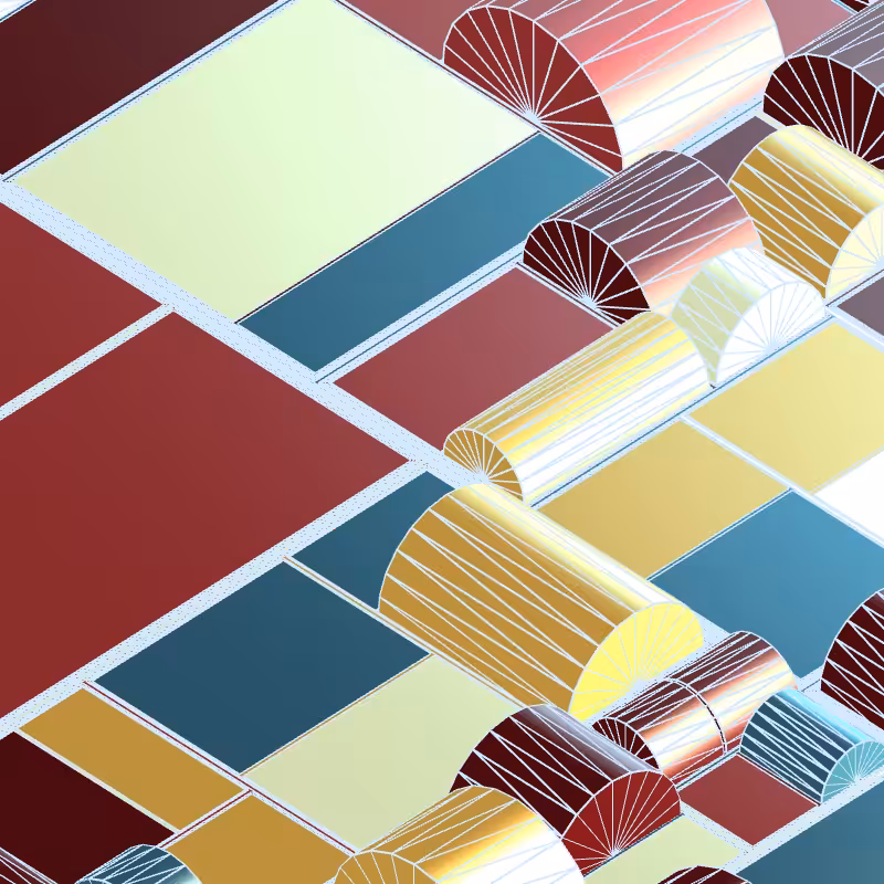 Geometric city #81