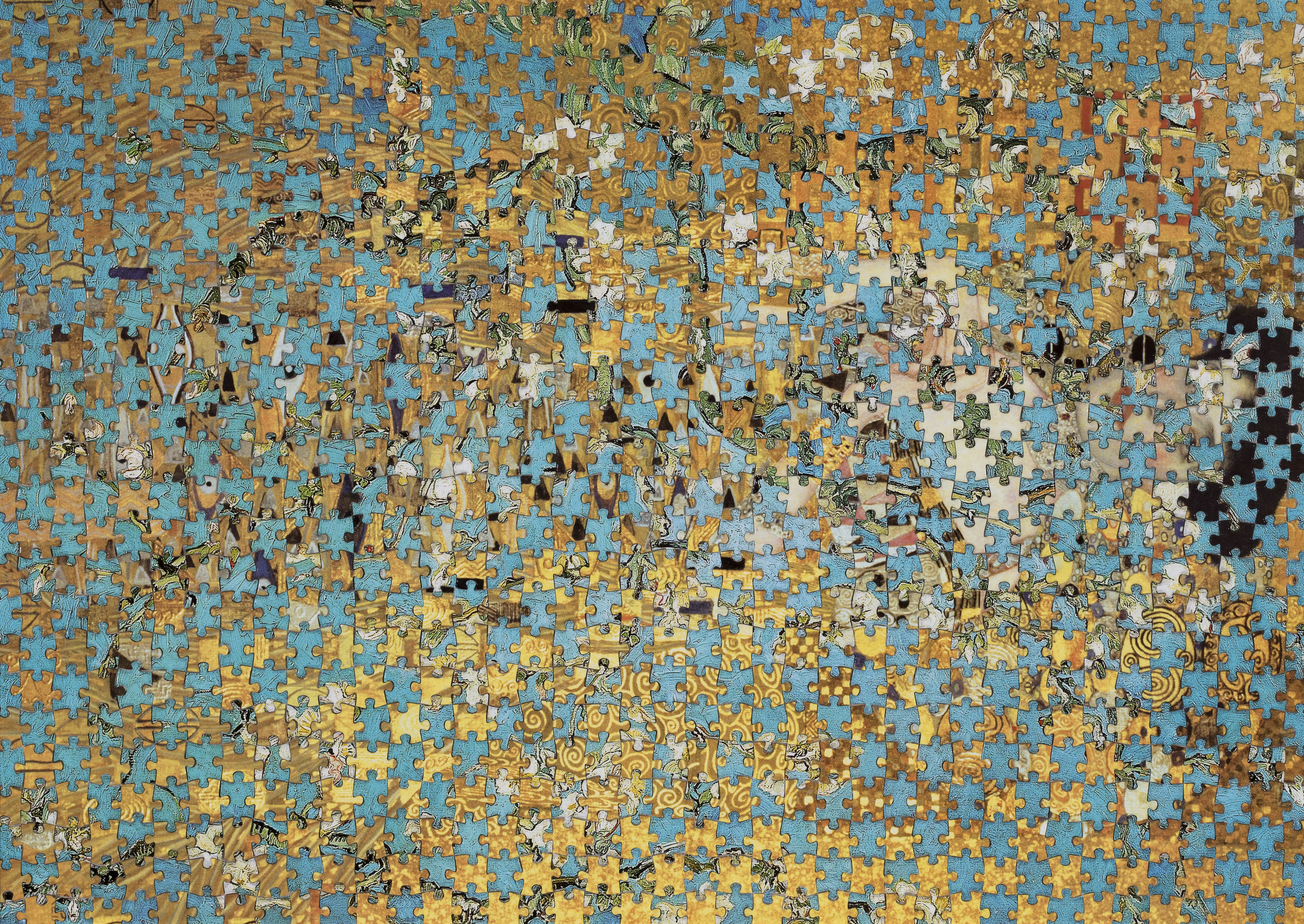 THE LADY IN GOLD AMONG THE ALMOND BLOSSOMS #2
