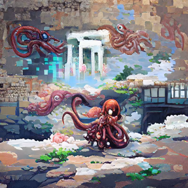 Octopus's Gardens and Ruins #54