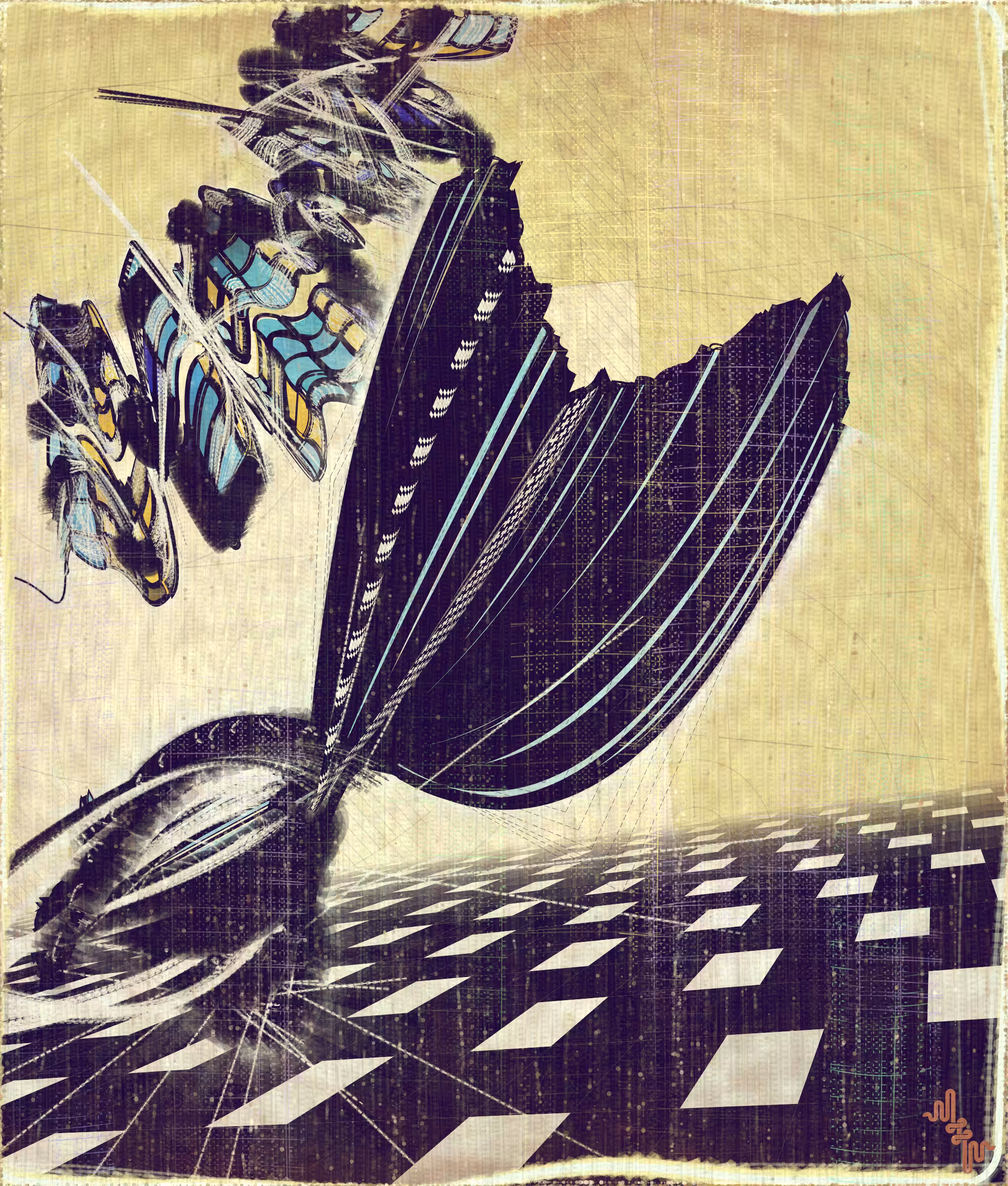 Amplitudes of Canvas #542