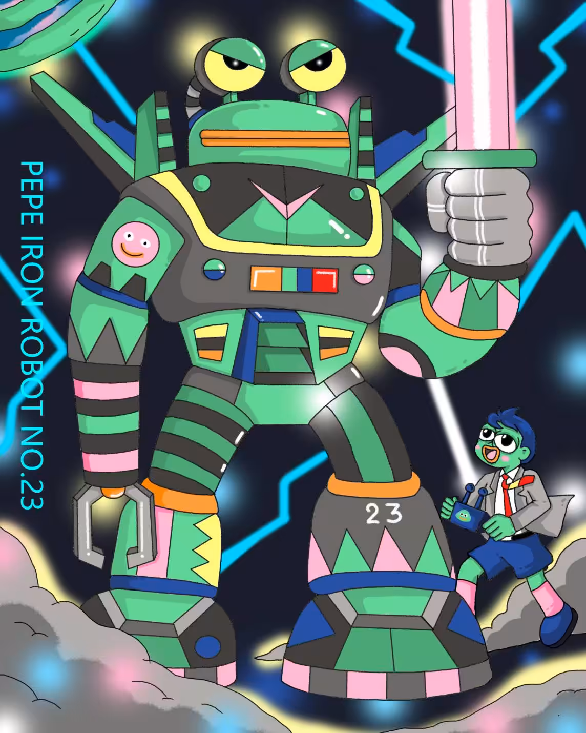 Pepe Iron Robot No.23 #1/13