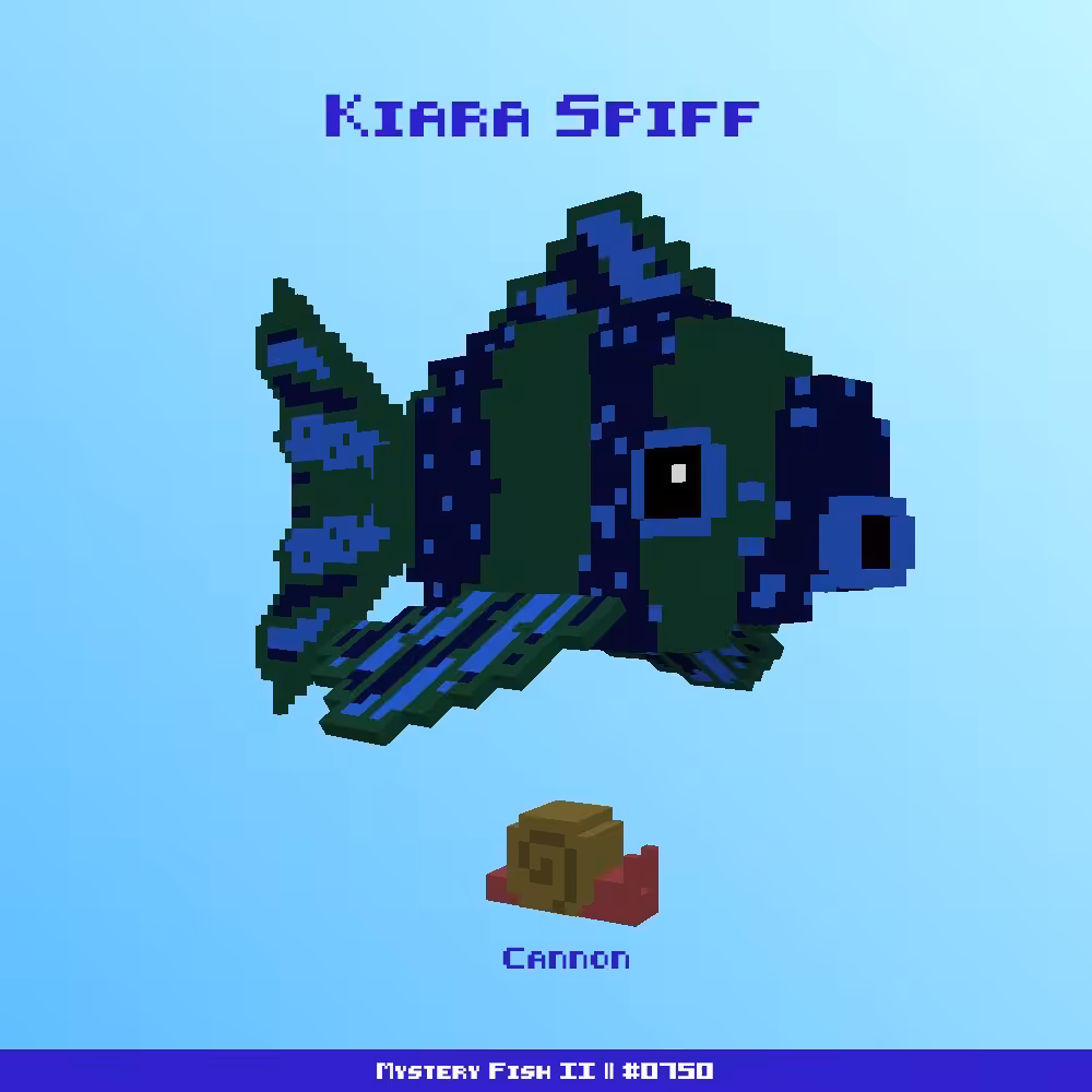 Kiara Spiff :: Mystery Fish 0750/1000