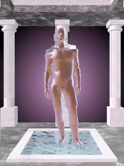 HeavenComputer: The Threatening Rosy Shimmer Man #6025