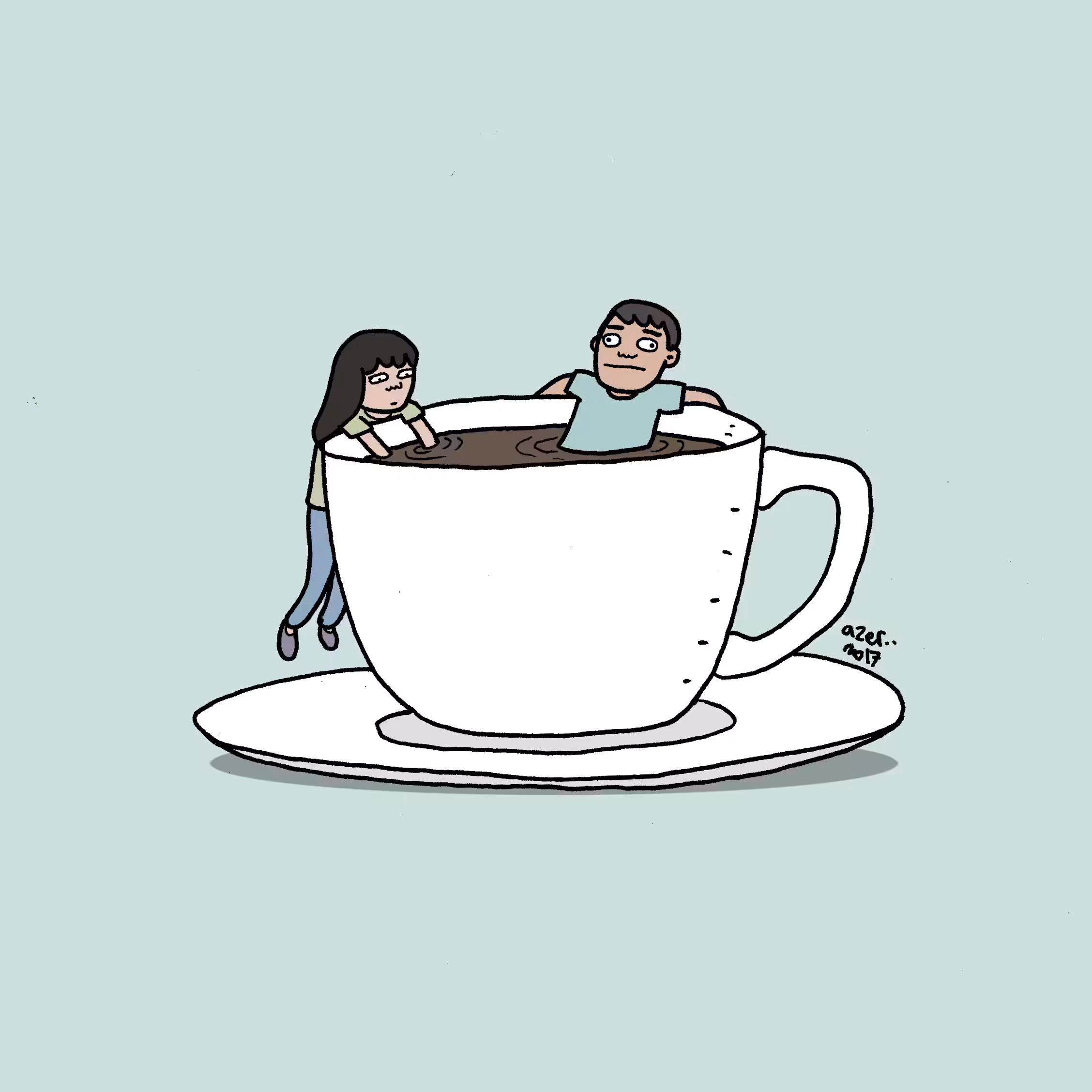 kopi berenang