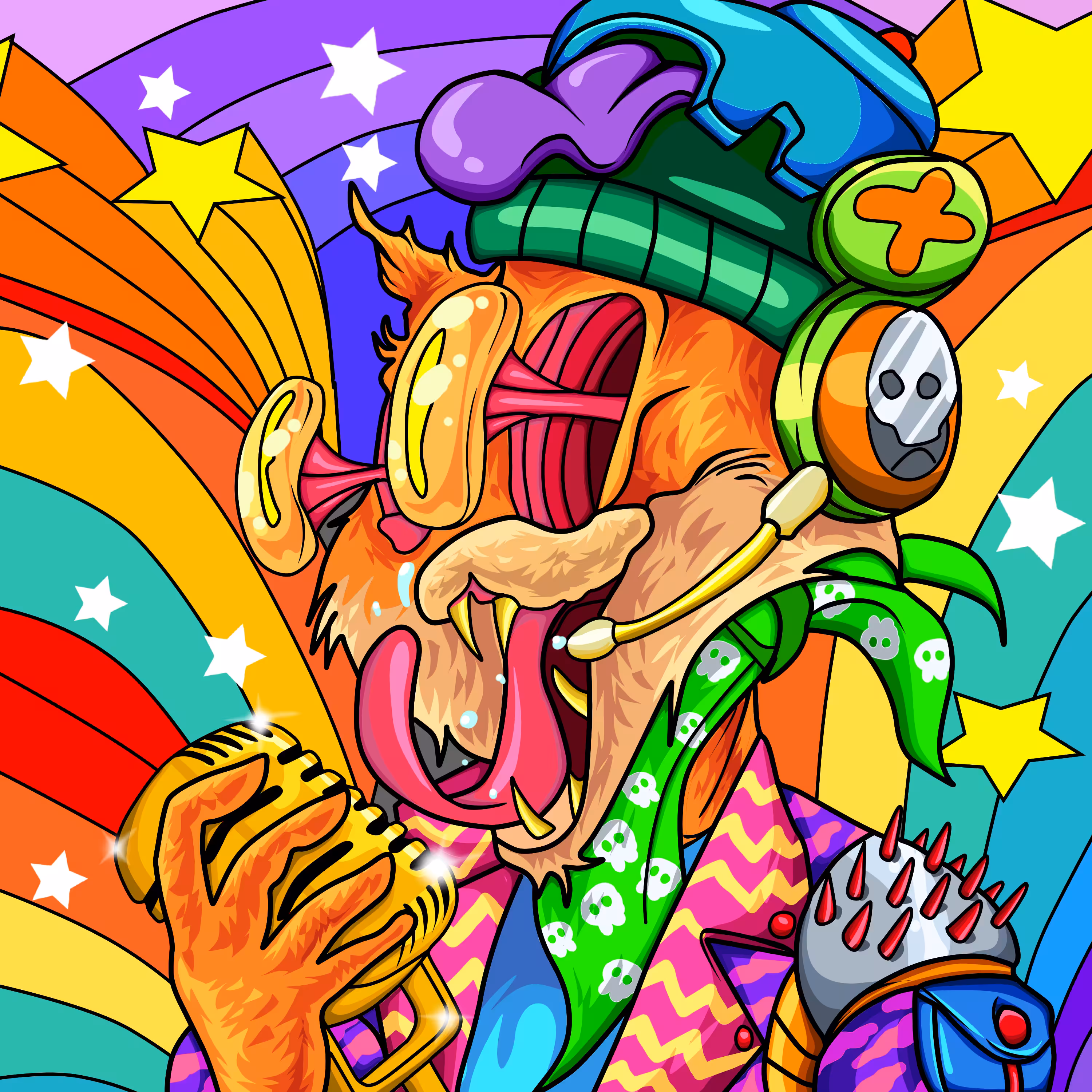 Meta rock singer
