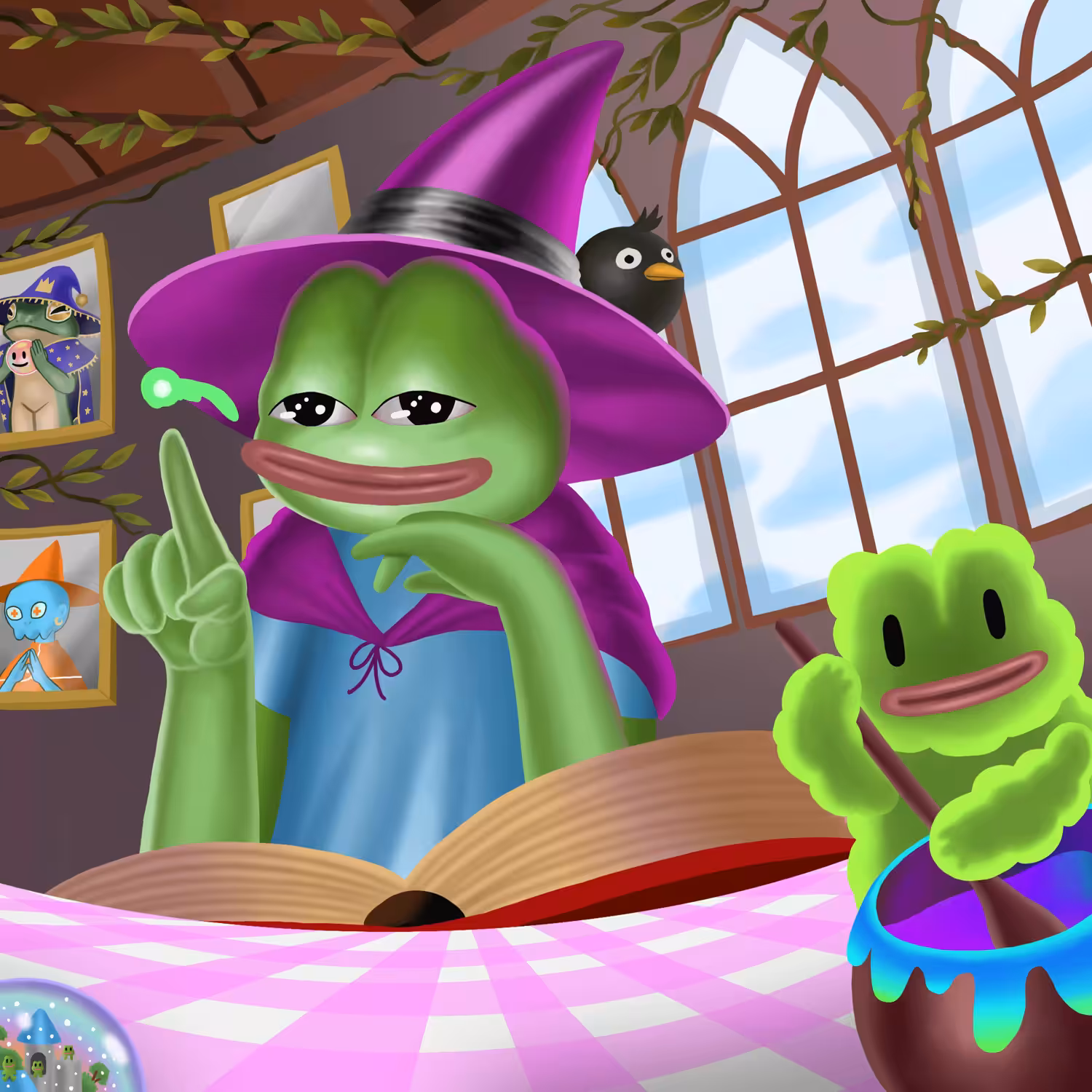 Pepe the wizard