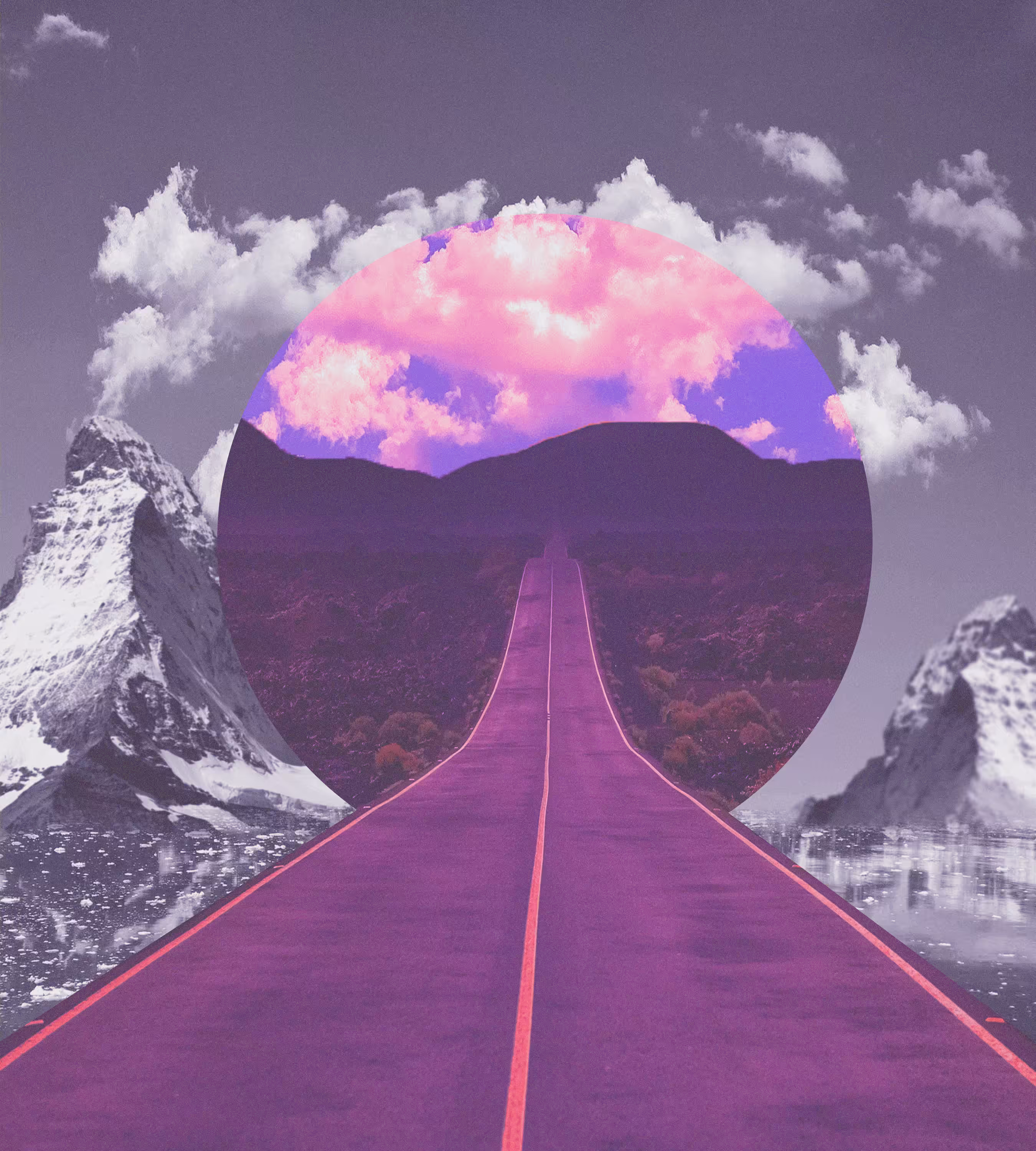 [Color Collage] #4 Travel (Ice ver.)