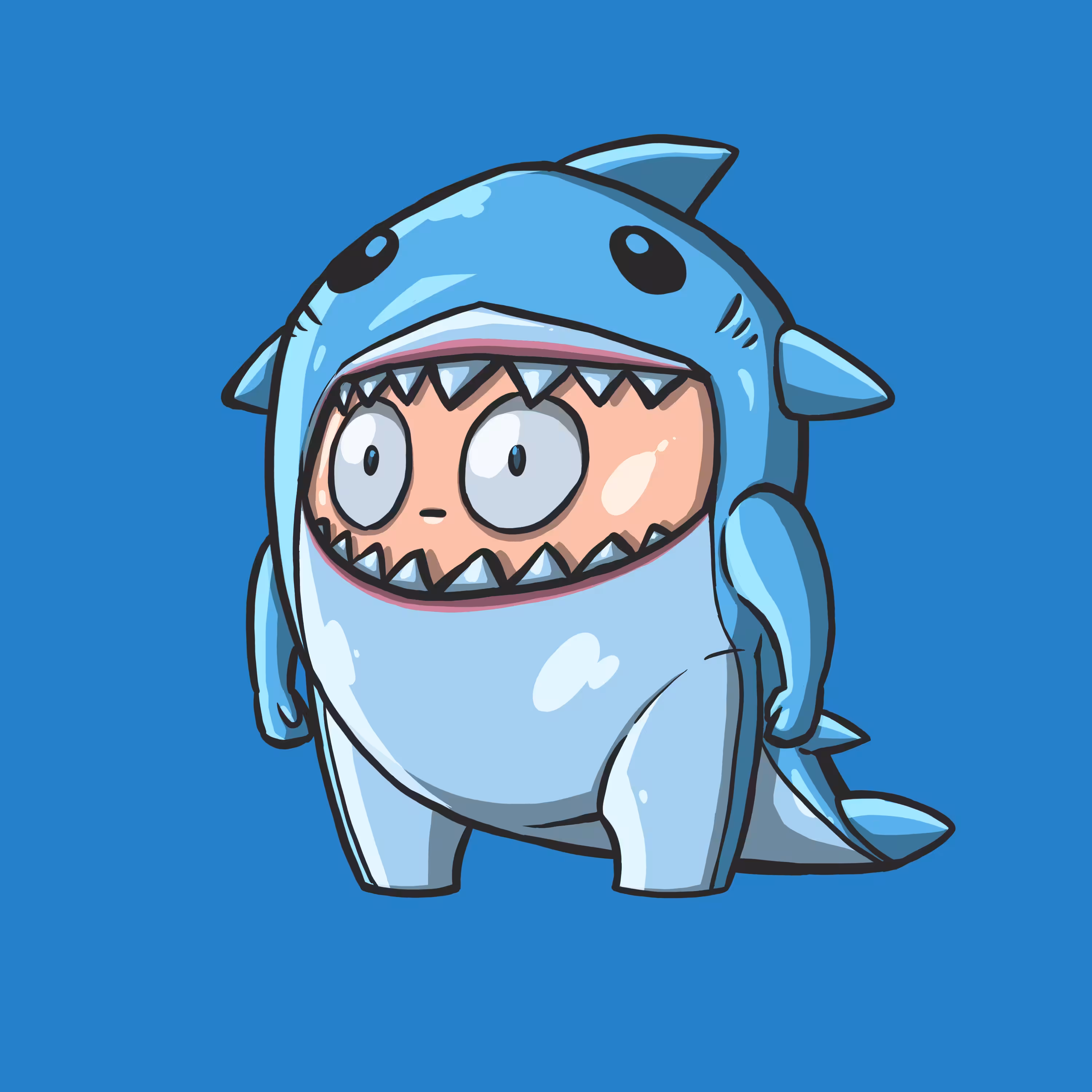 Shark Costume Bucky