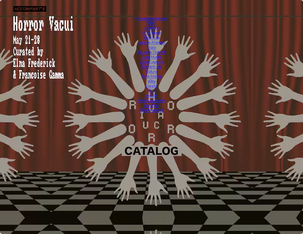 Accompart's ©. "Horror Vacui" / May 24