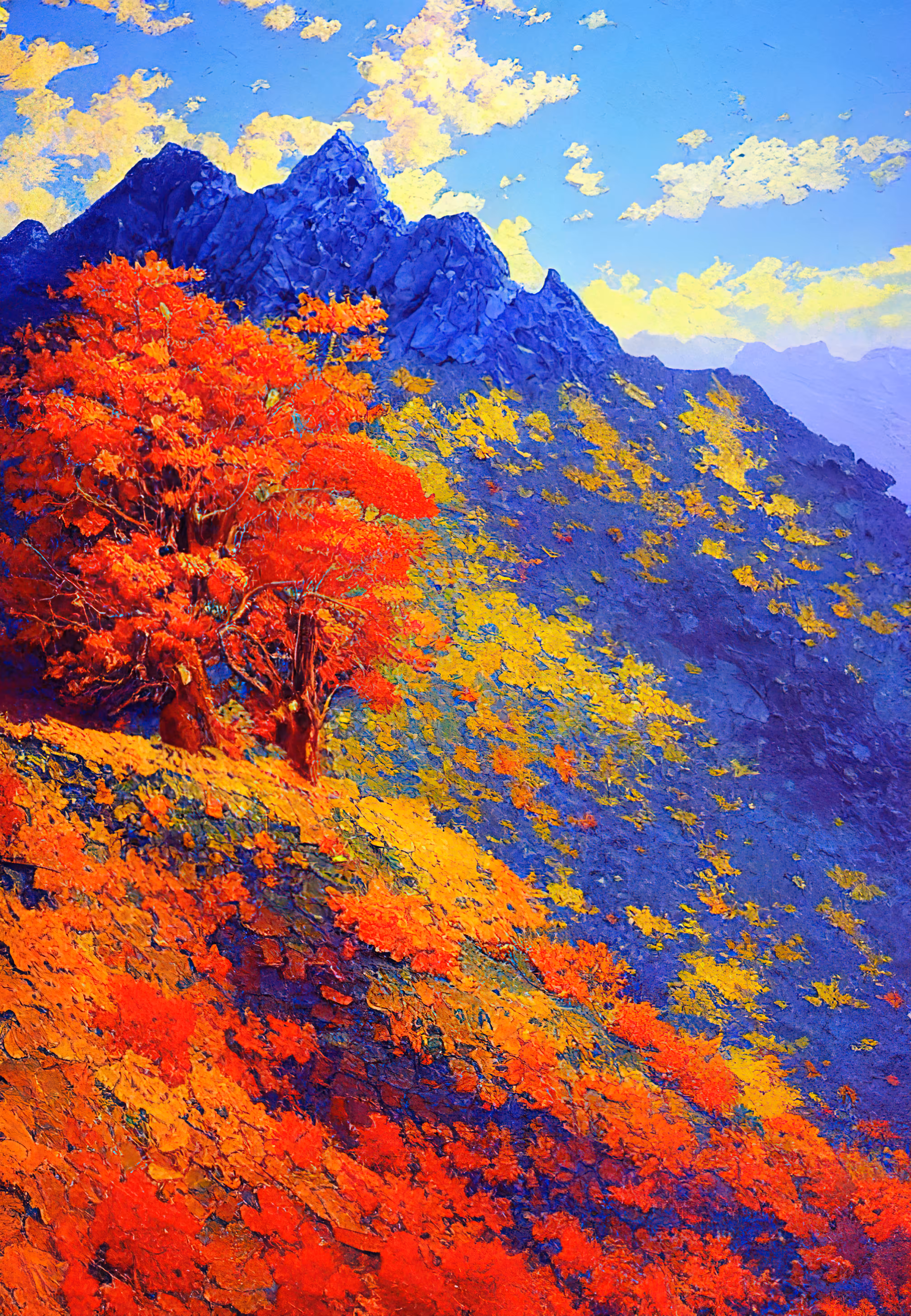 pAInting: Mountain #8