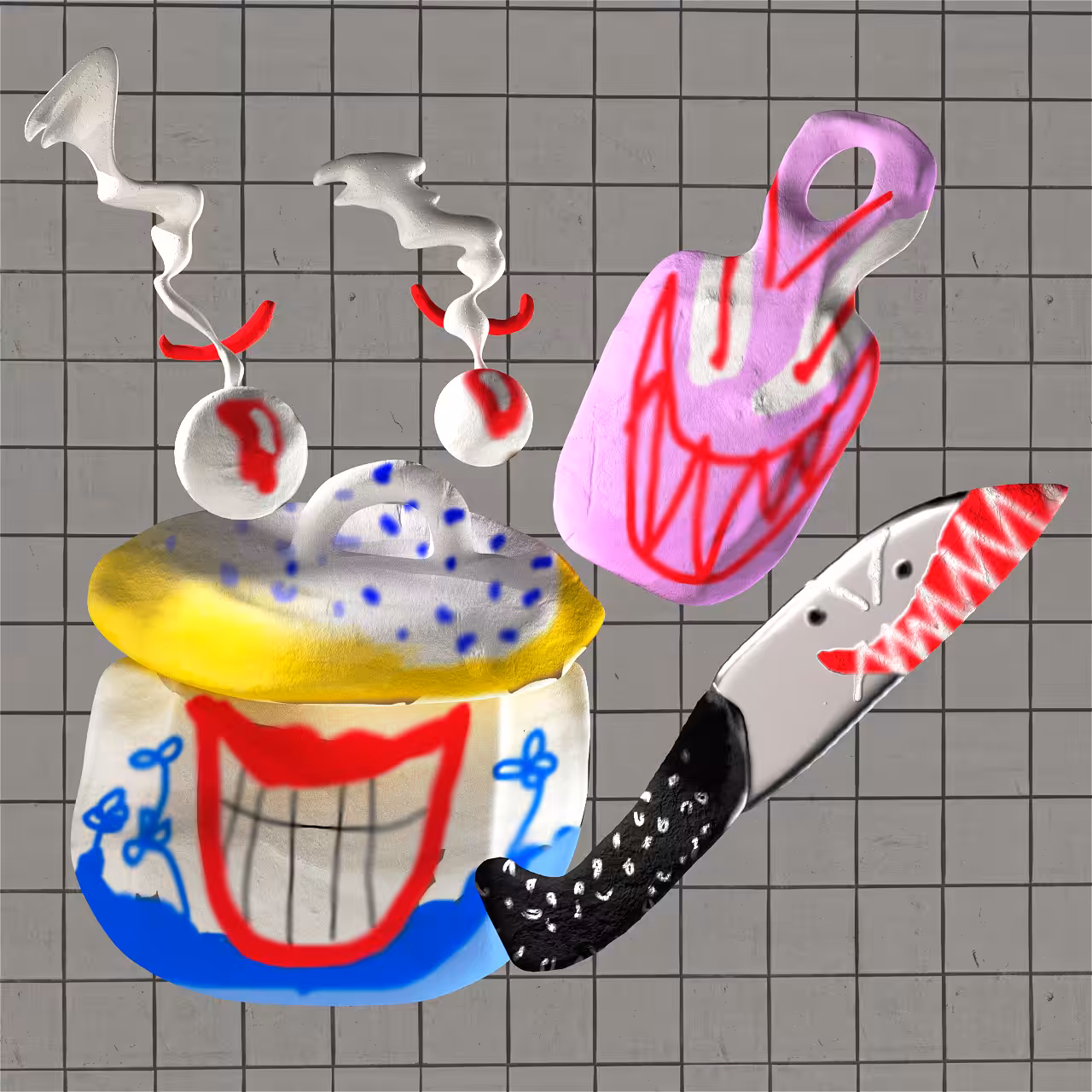 Kitchen riot