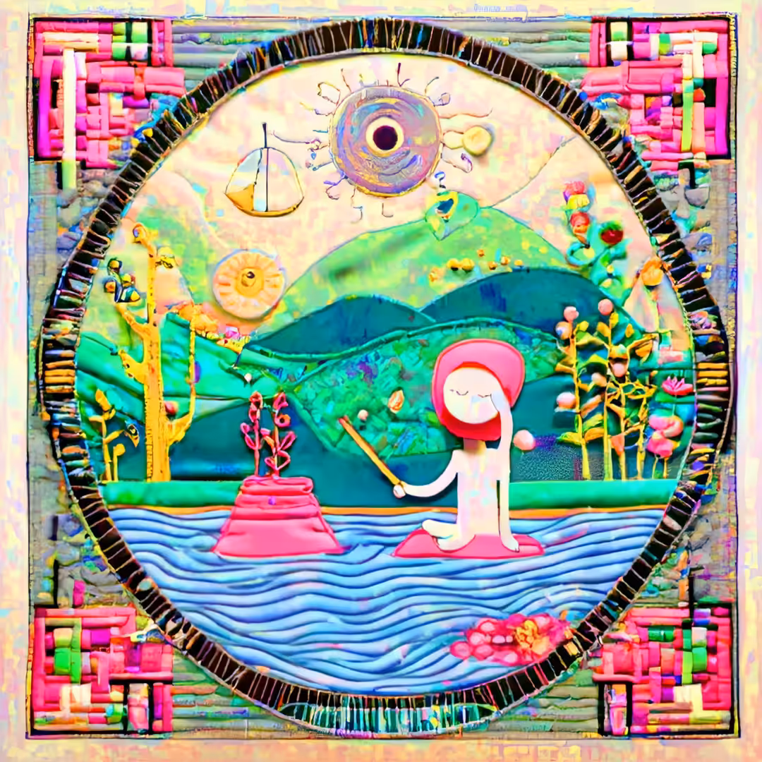 not well imaginated: magic stick surfer