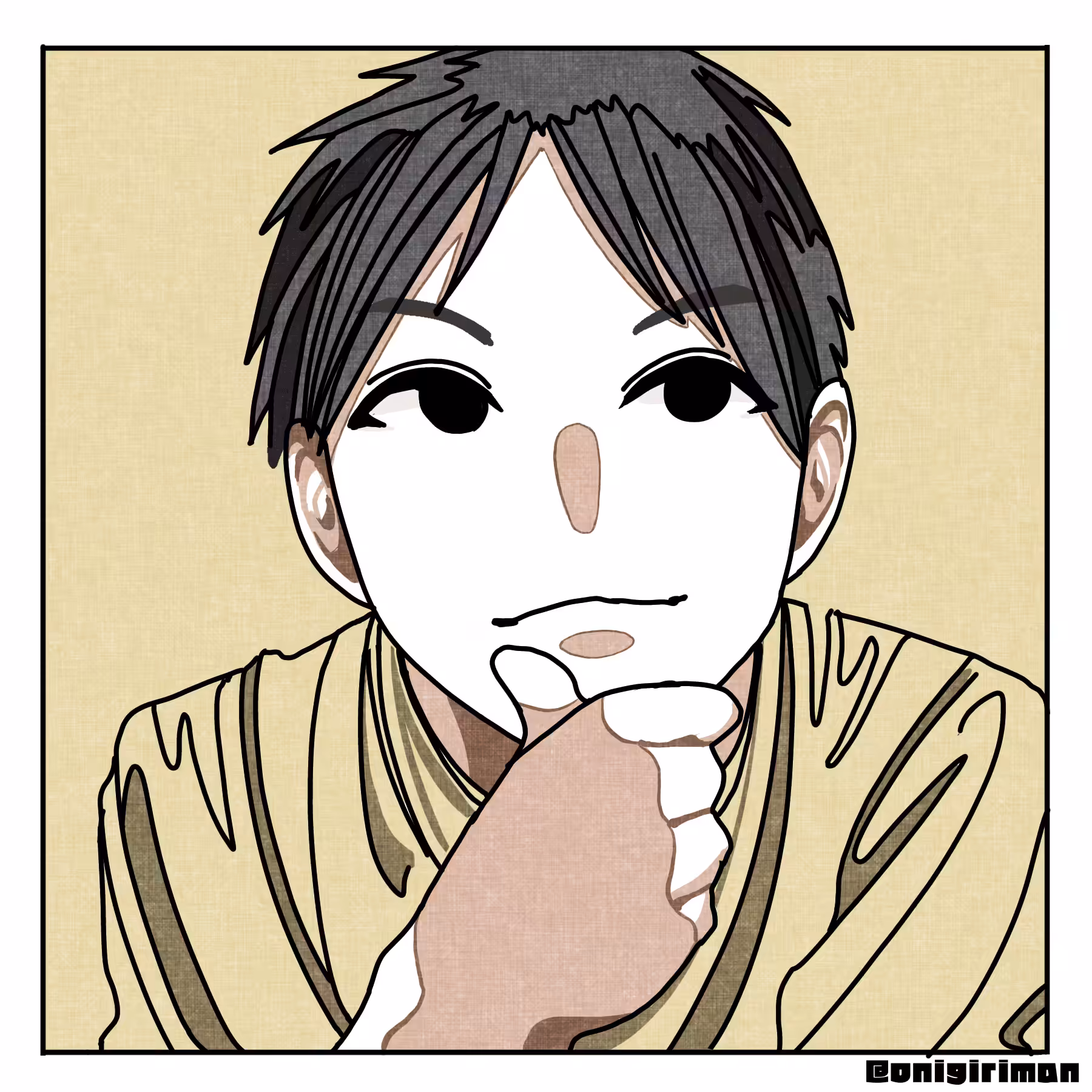 Kamon-san portrait(past posted one)